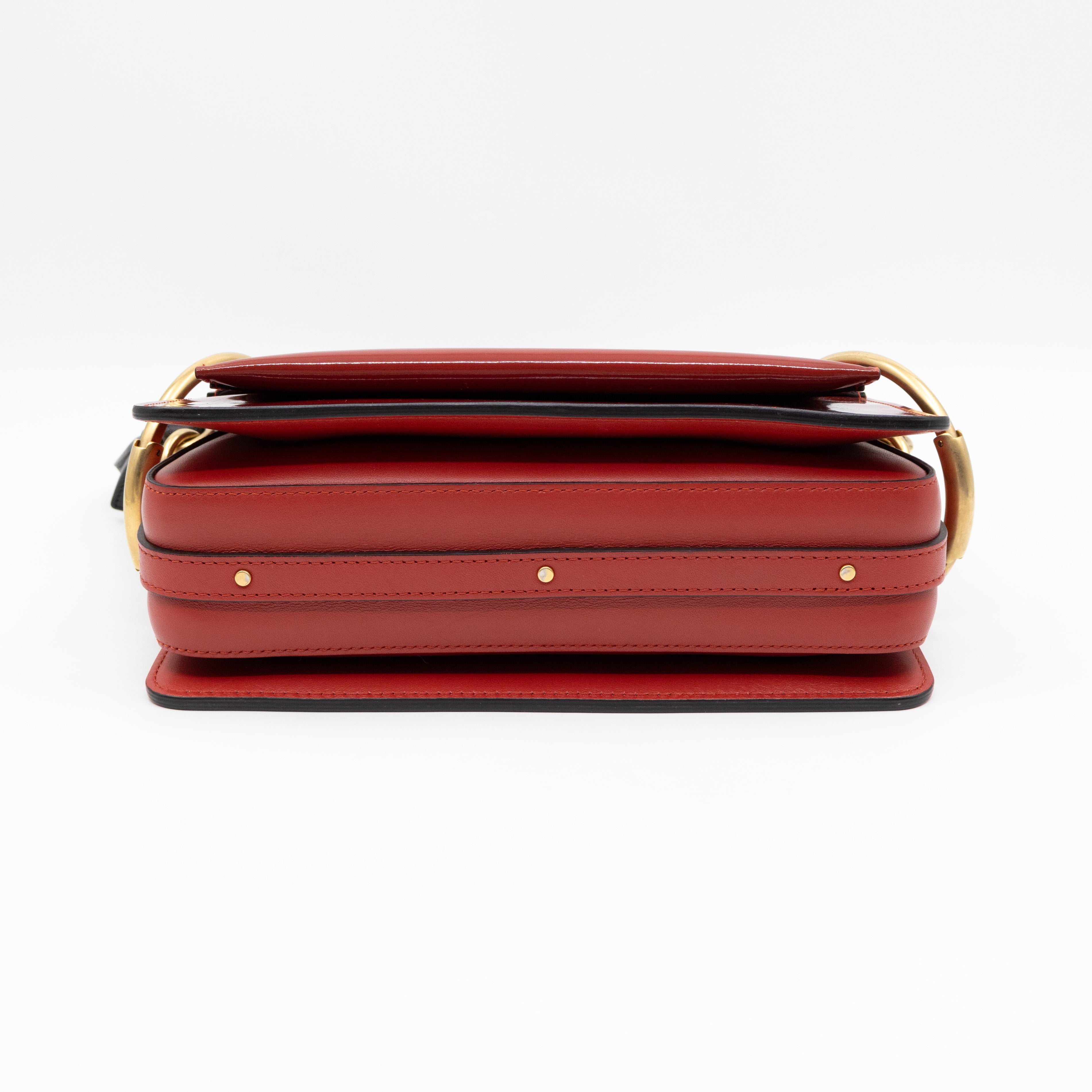 Roy Bag Red Patent Leather
