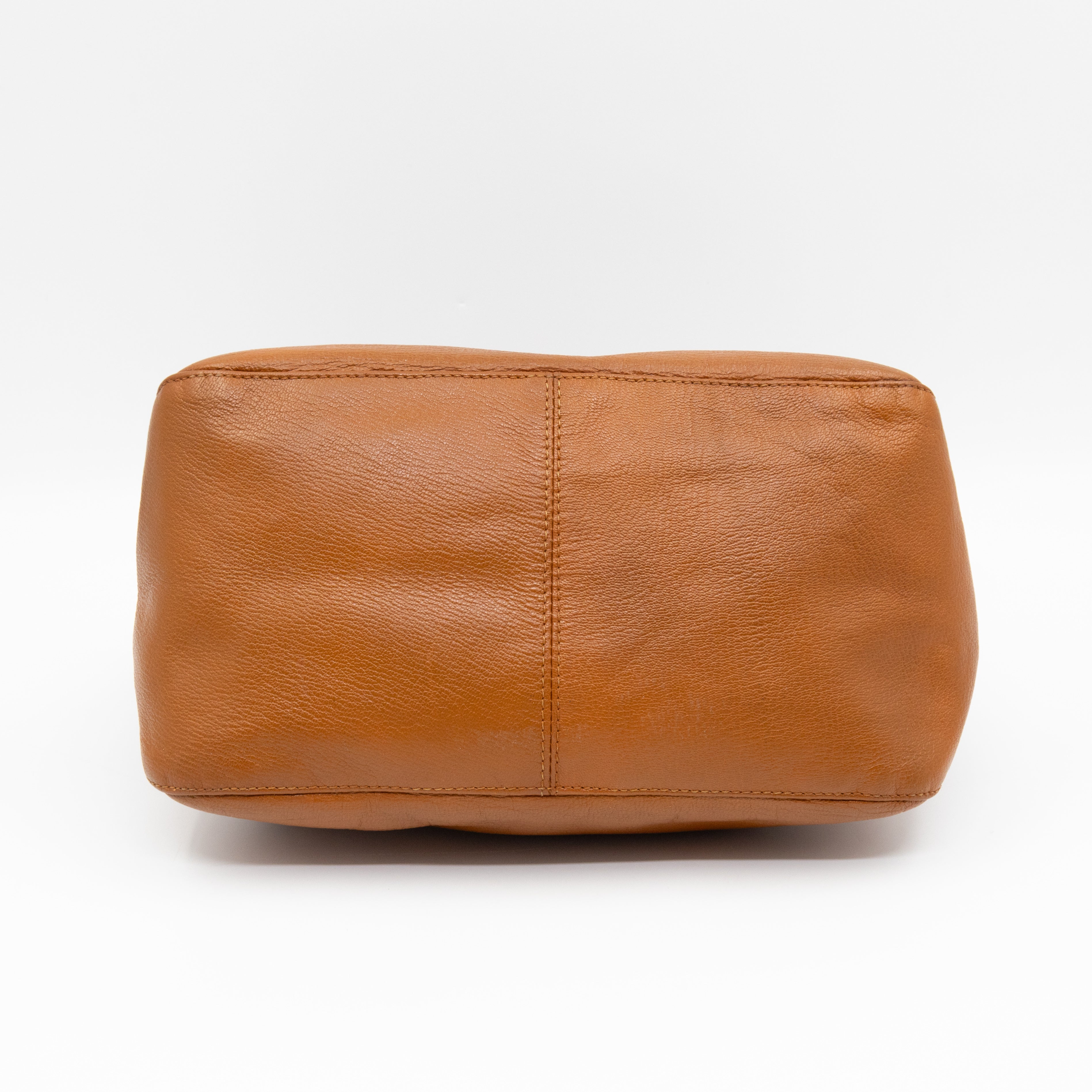 Mamma Forever Baguette Brown Leather