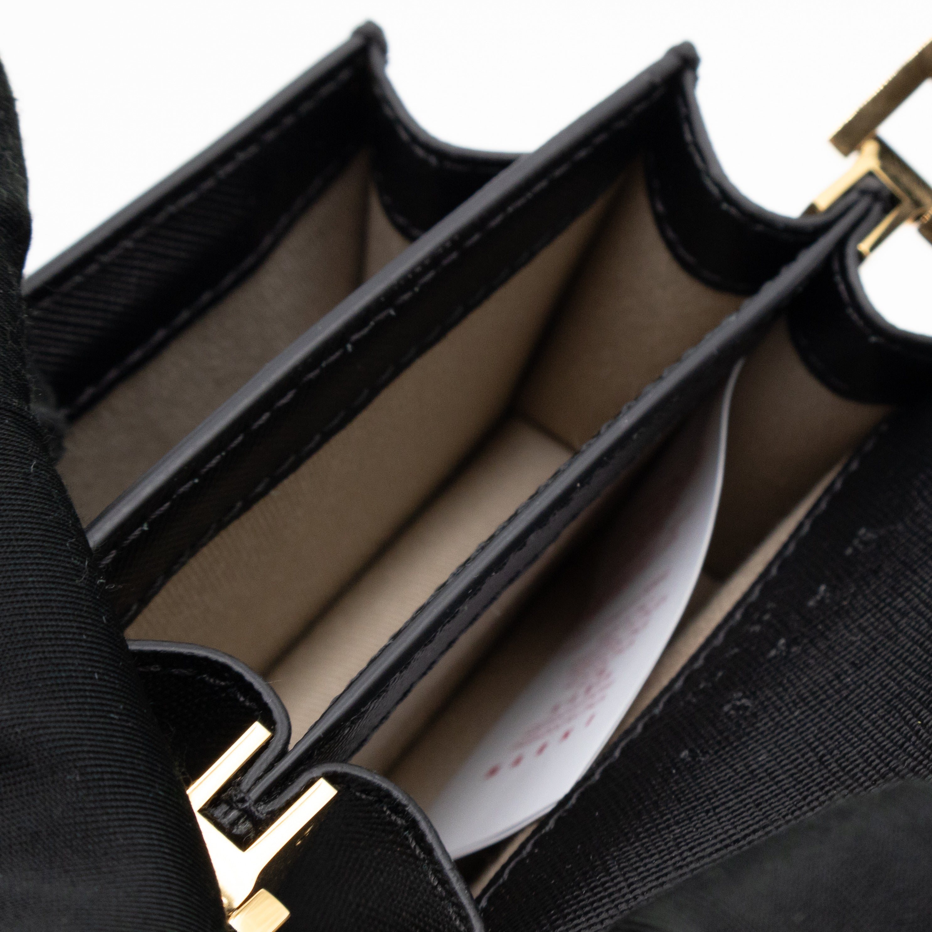 Trunk Bag Nano Black Leather
