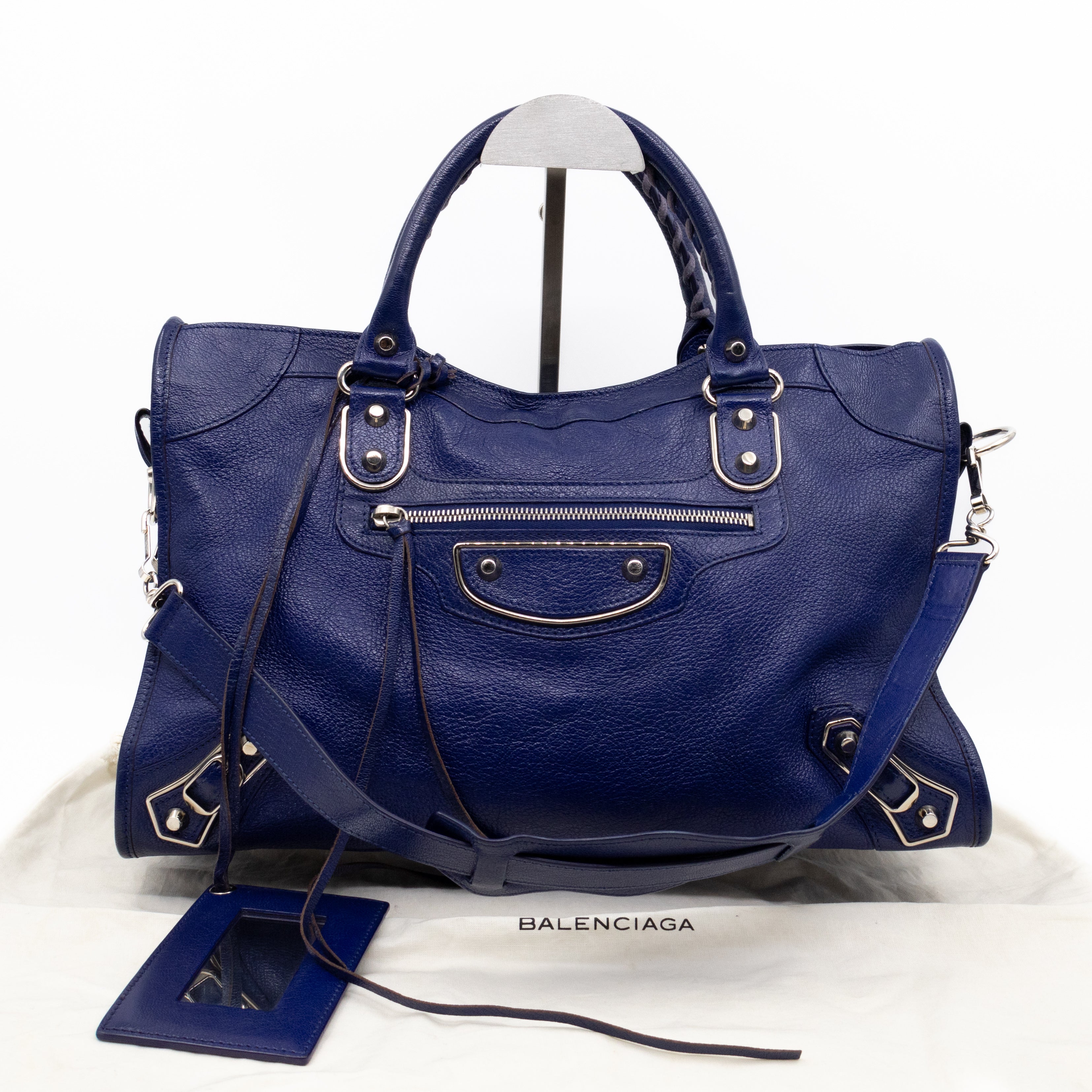 Classic City Purple Leather