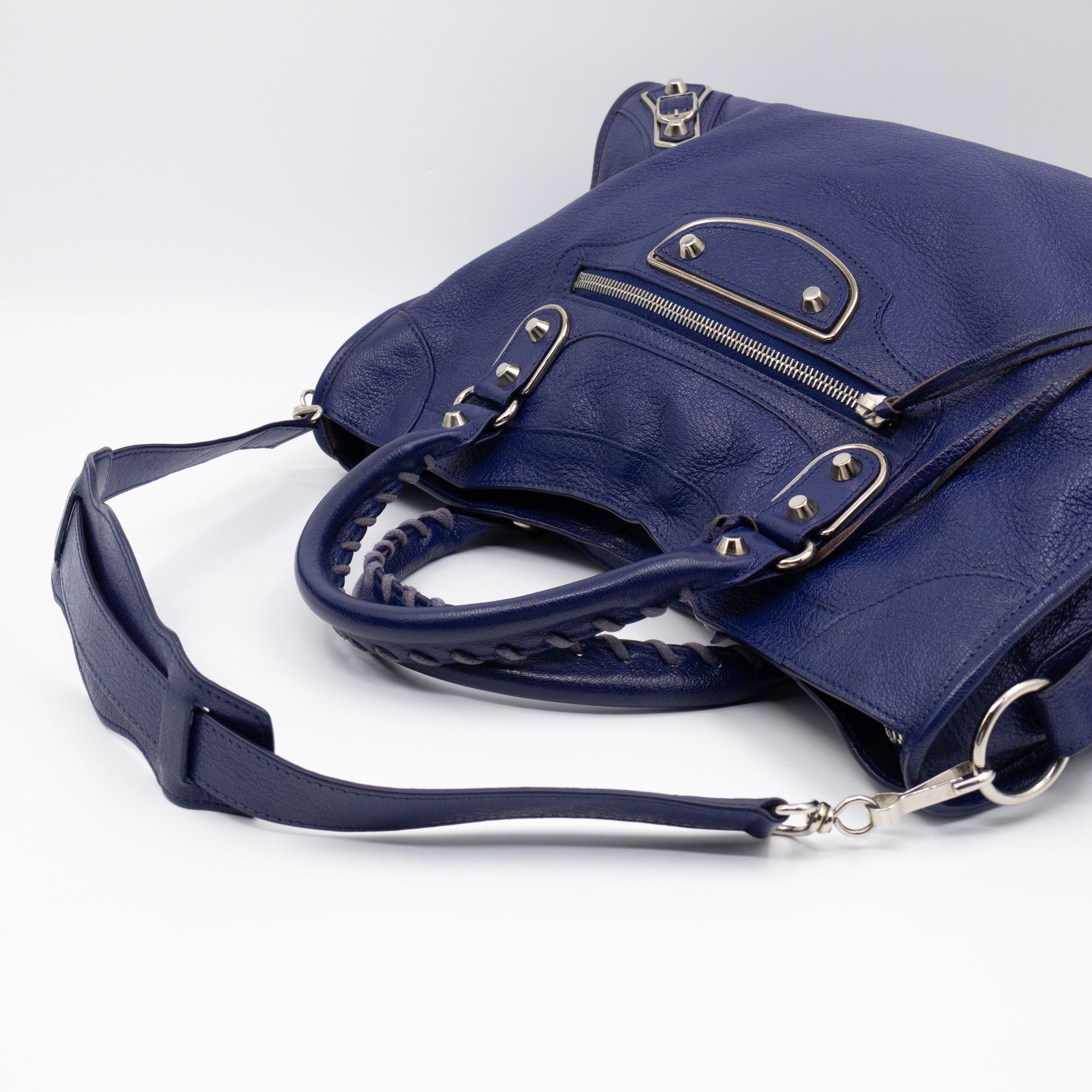 Classic City Purple Leather