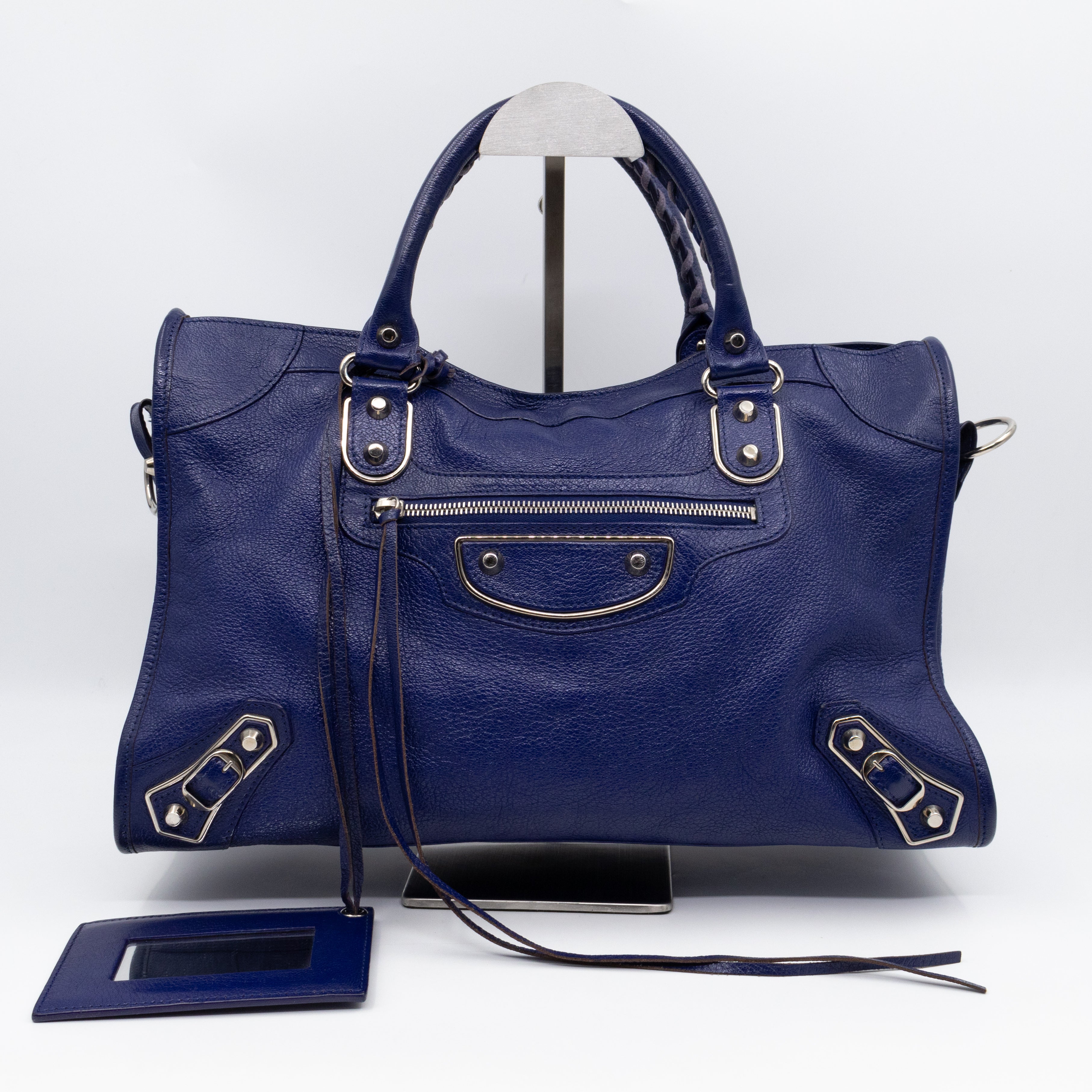 Classic City Purple Leather
