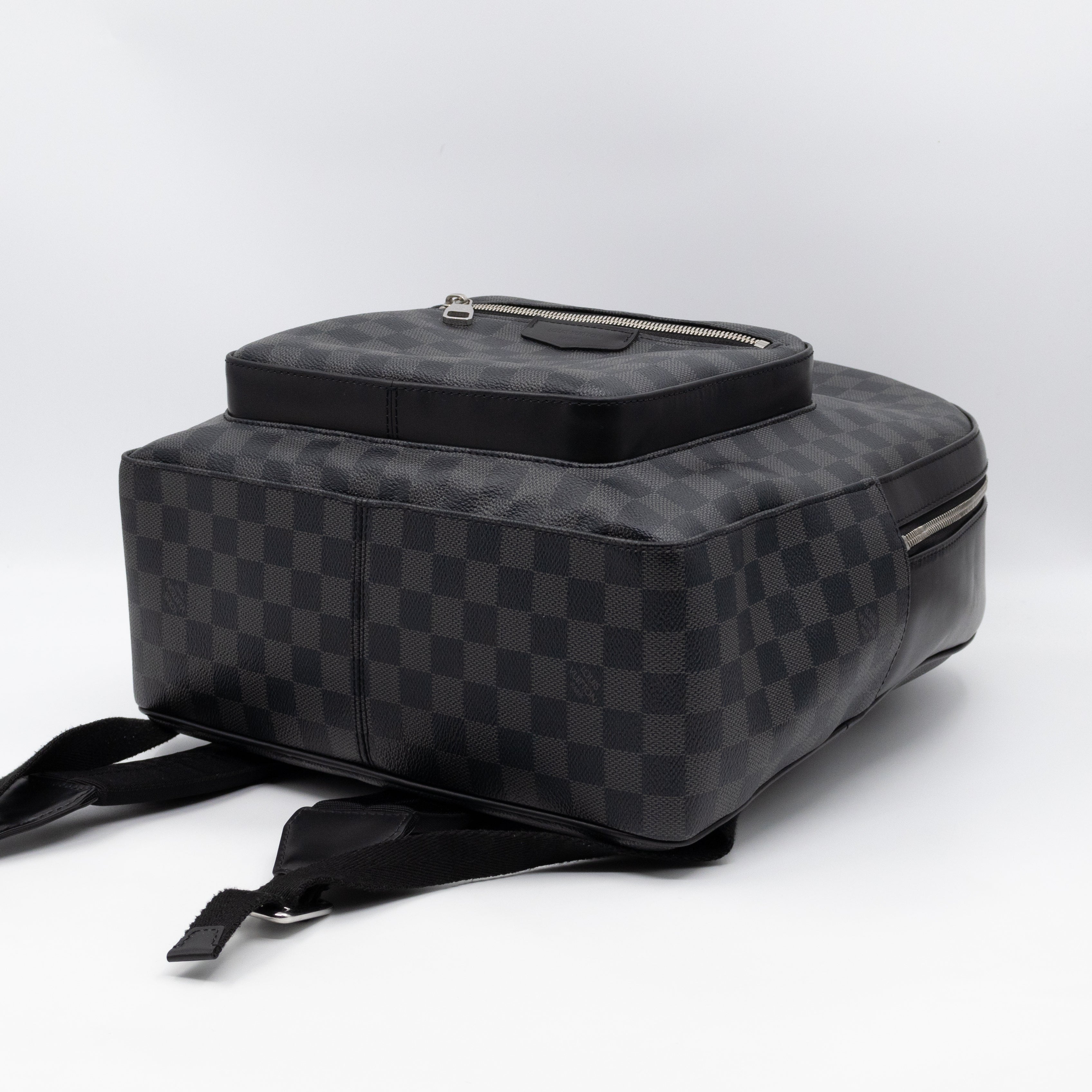 Josh Backpack Damier Graphite