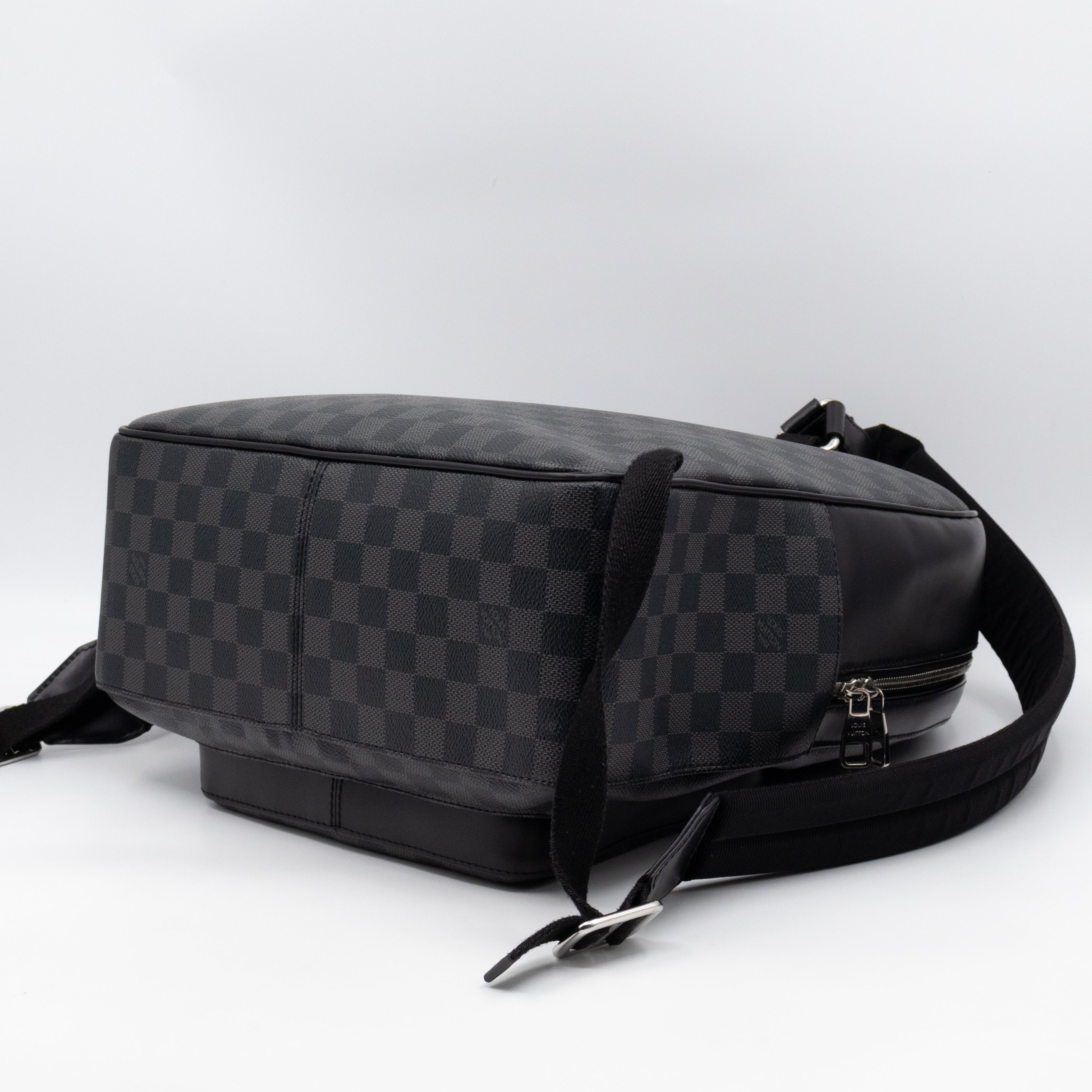 Josh Backpack Damier Graphite