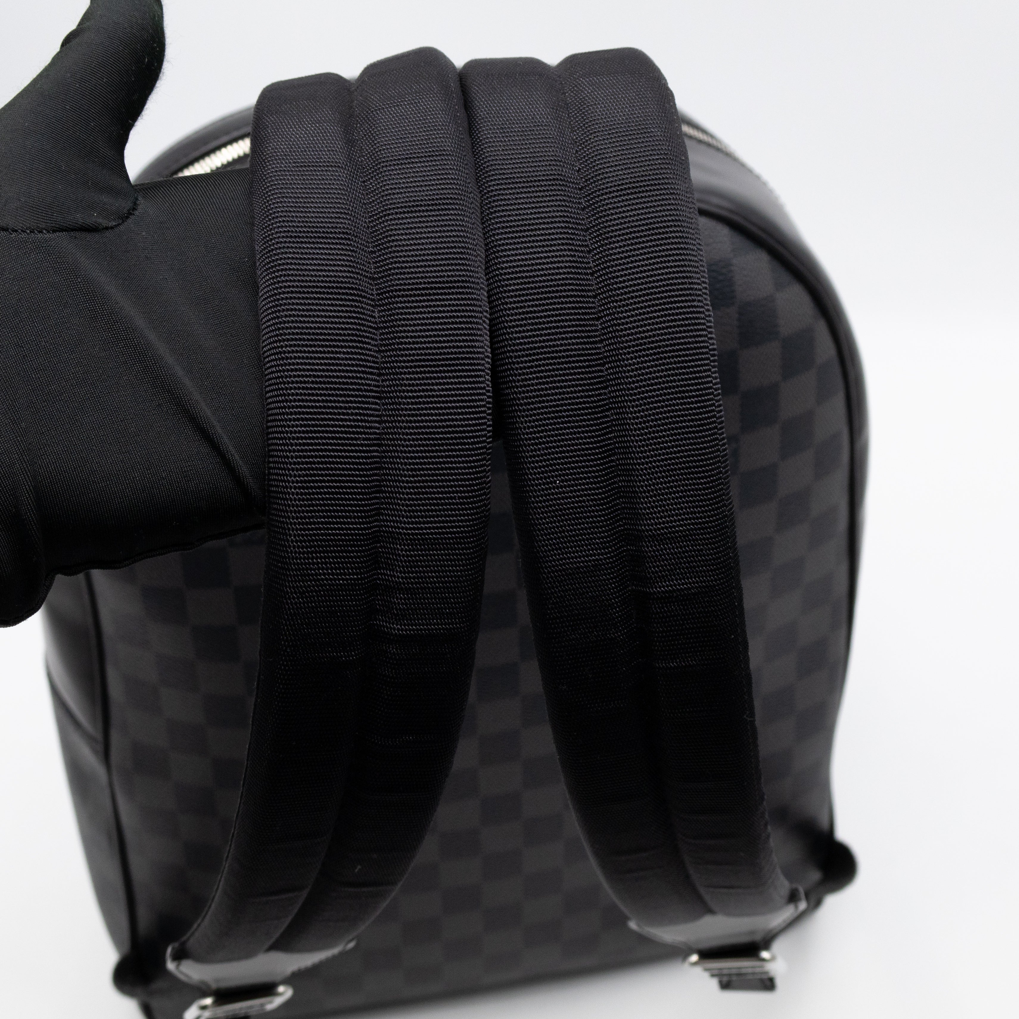 Josh Backpack Damier Graphite