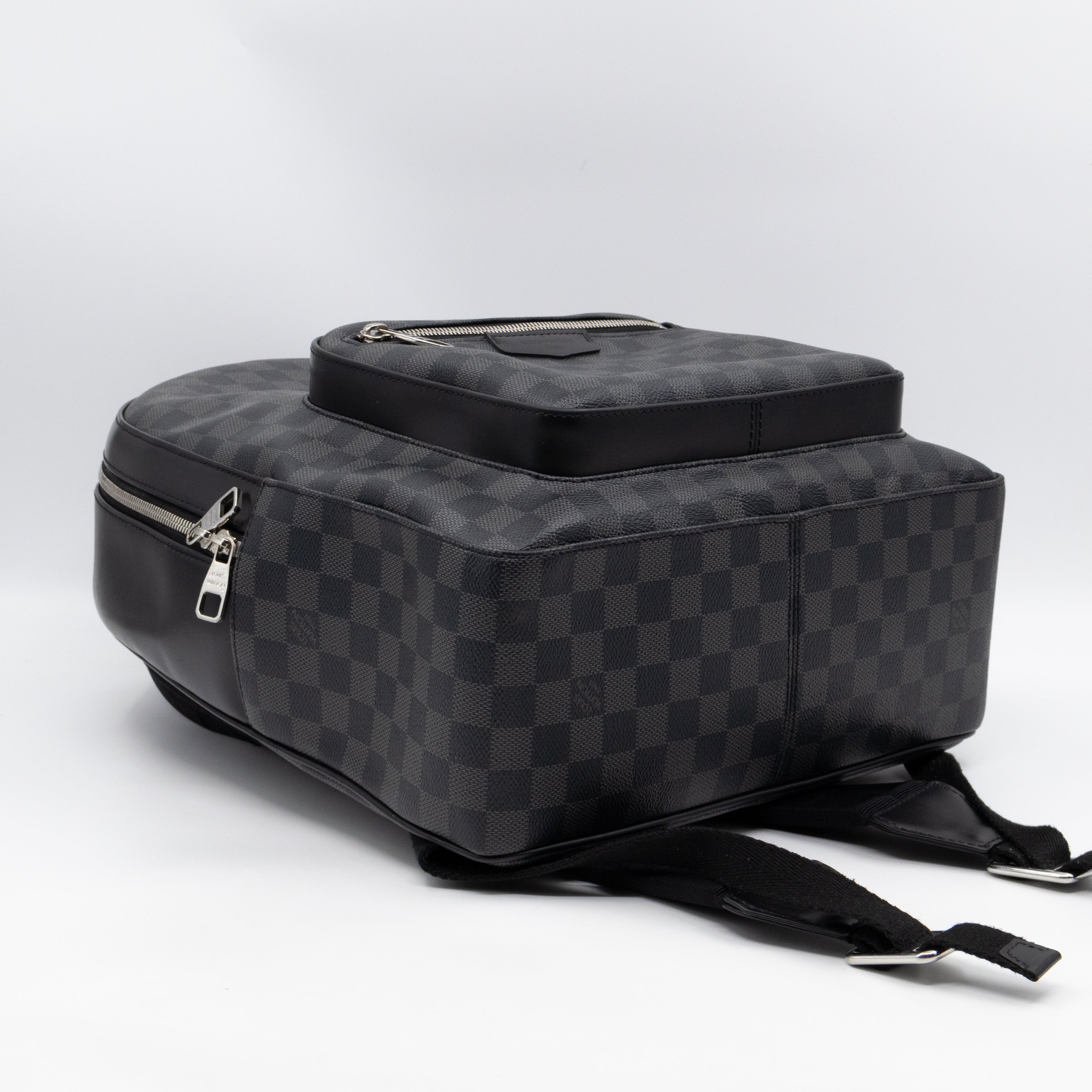 Josh Backpack Damier Graphite