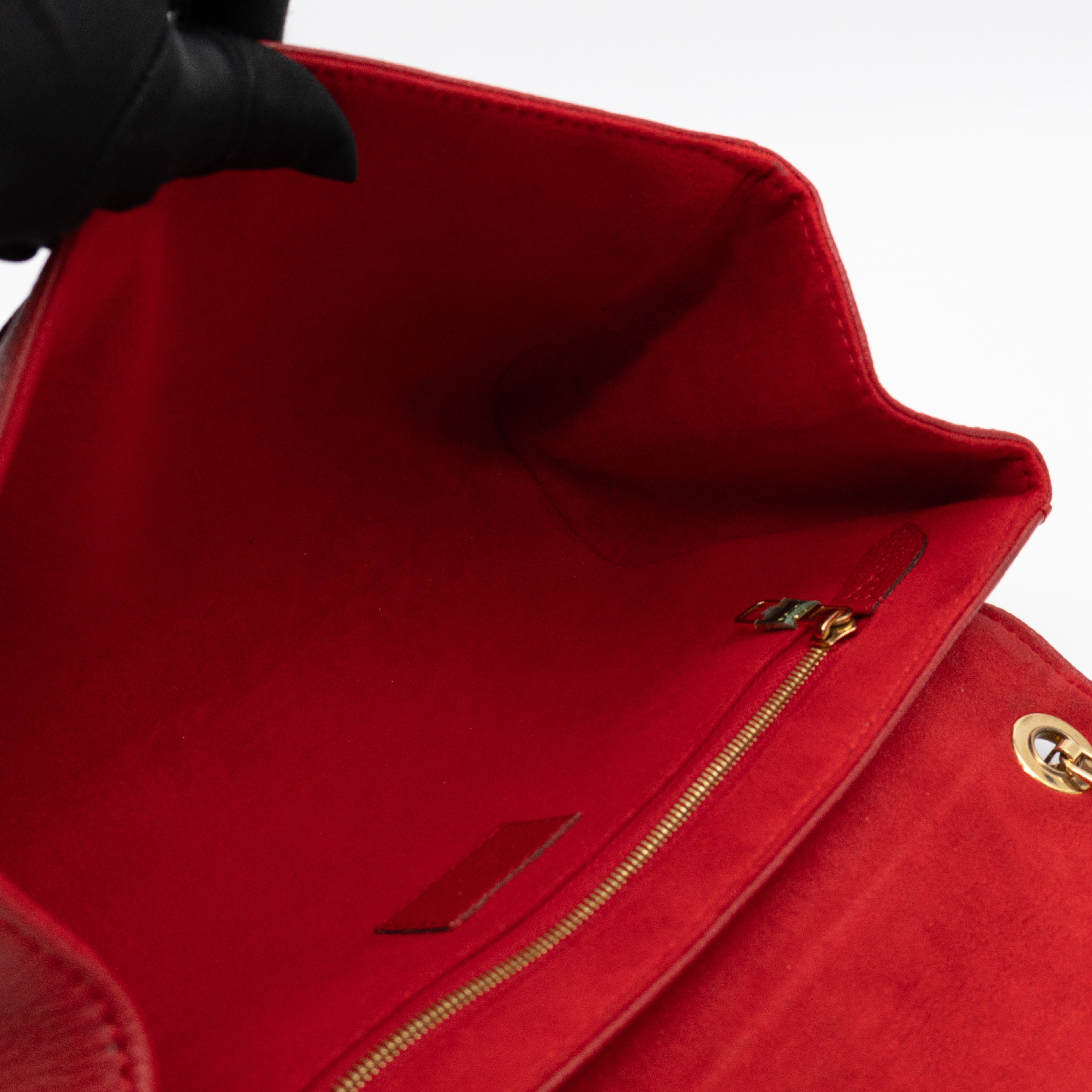 Saint Germain PM Red Monogram Empreinte