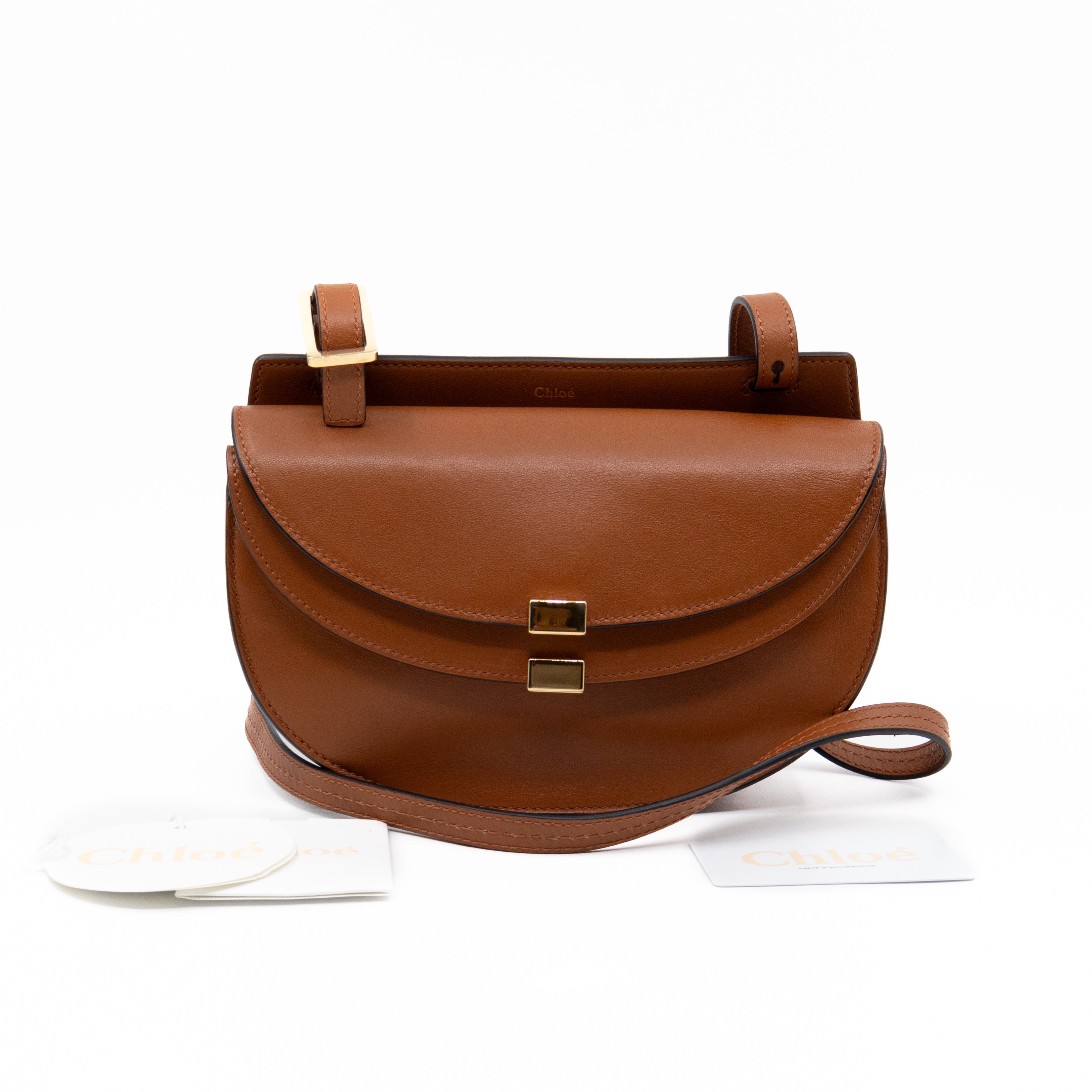 Mini Georgia Bag Caramel Lambskin