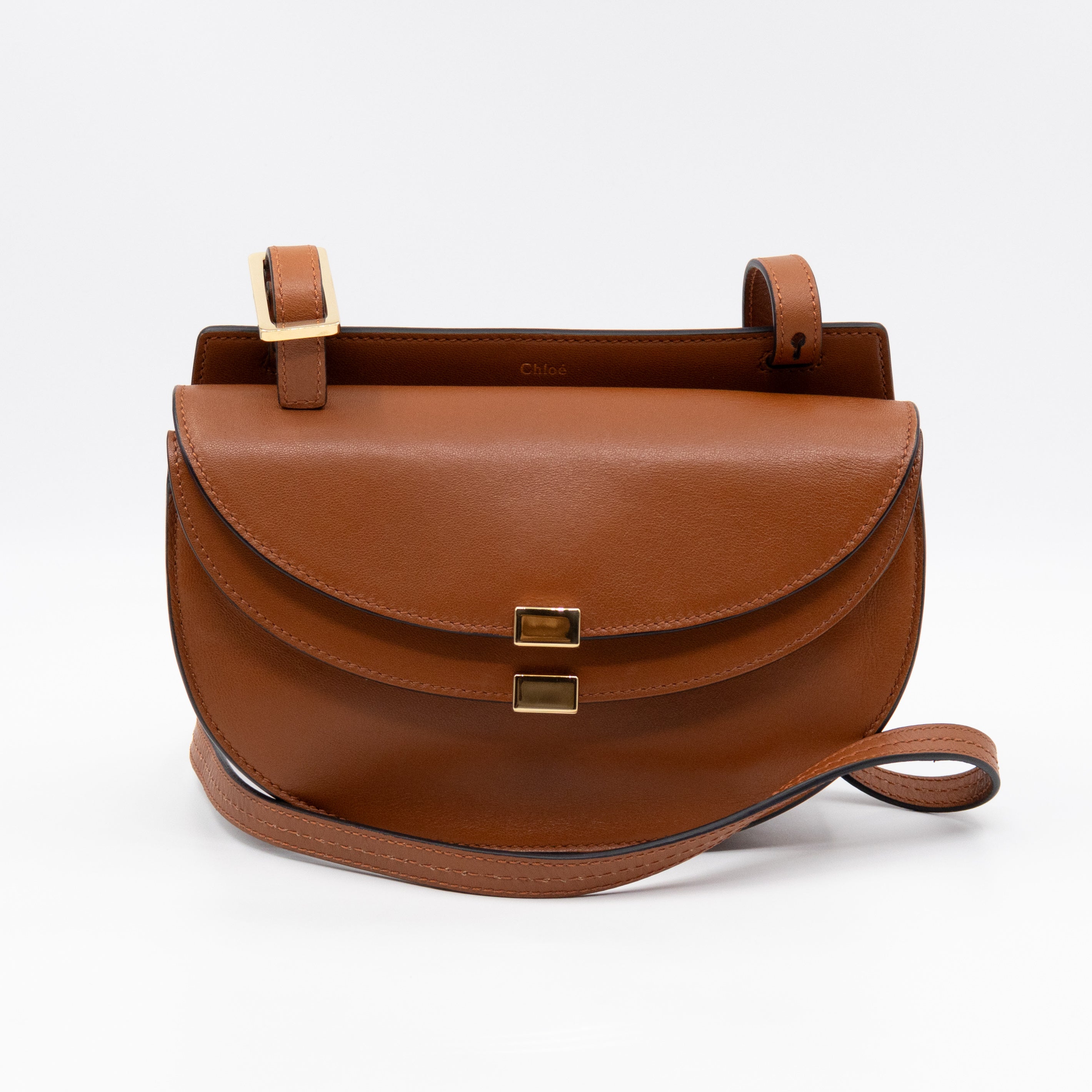 Mini Georgia Bag Caramel Lambskin