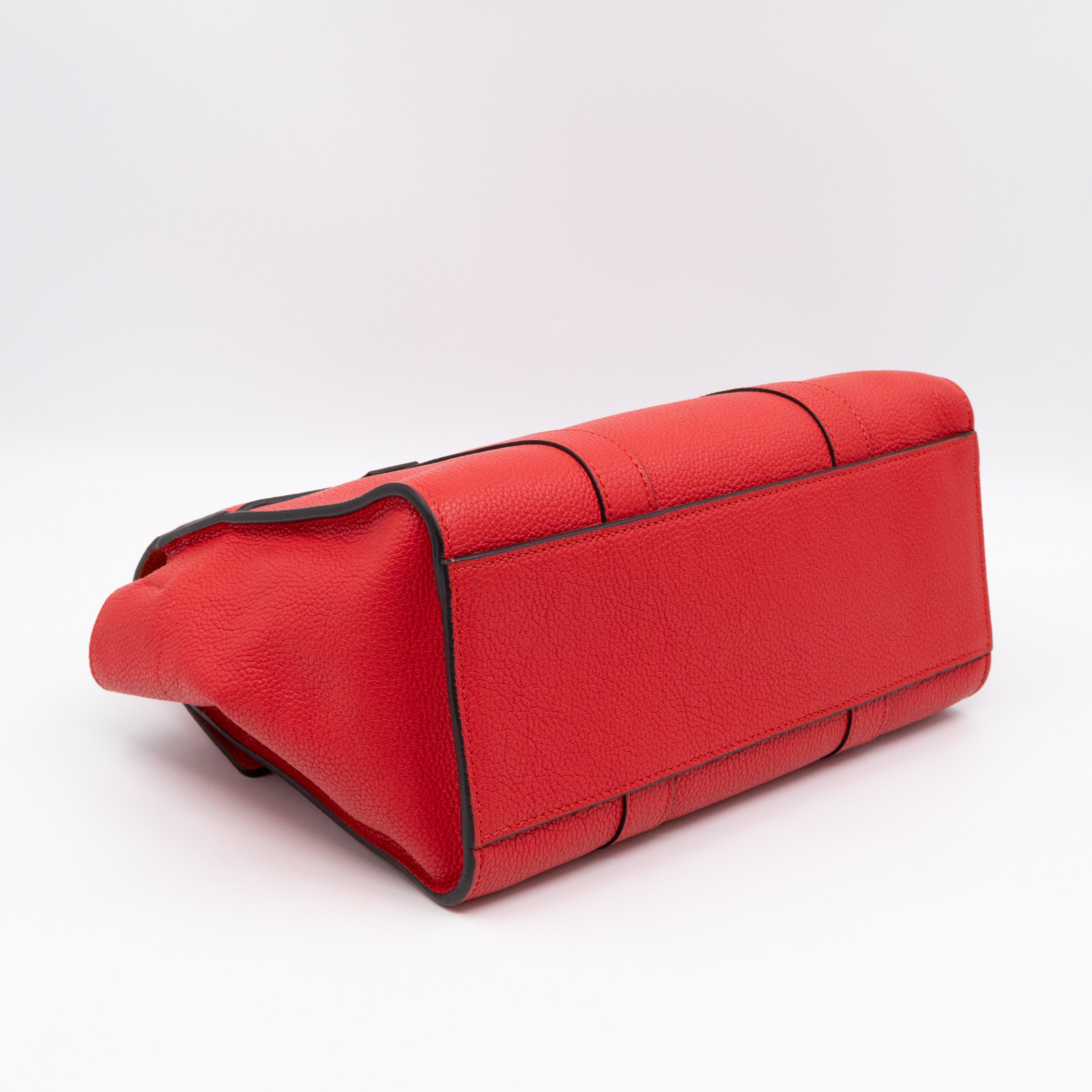 Small New Bayswater Red Leather