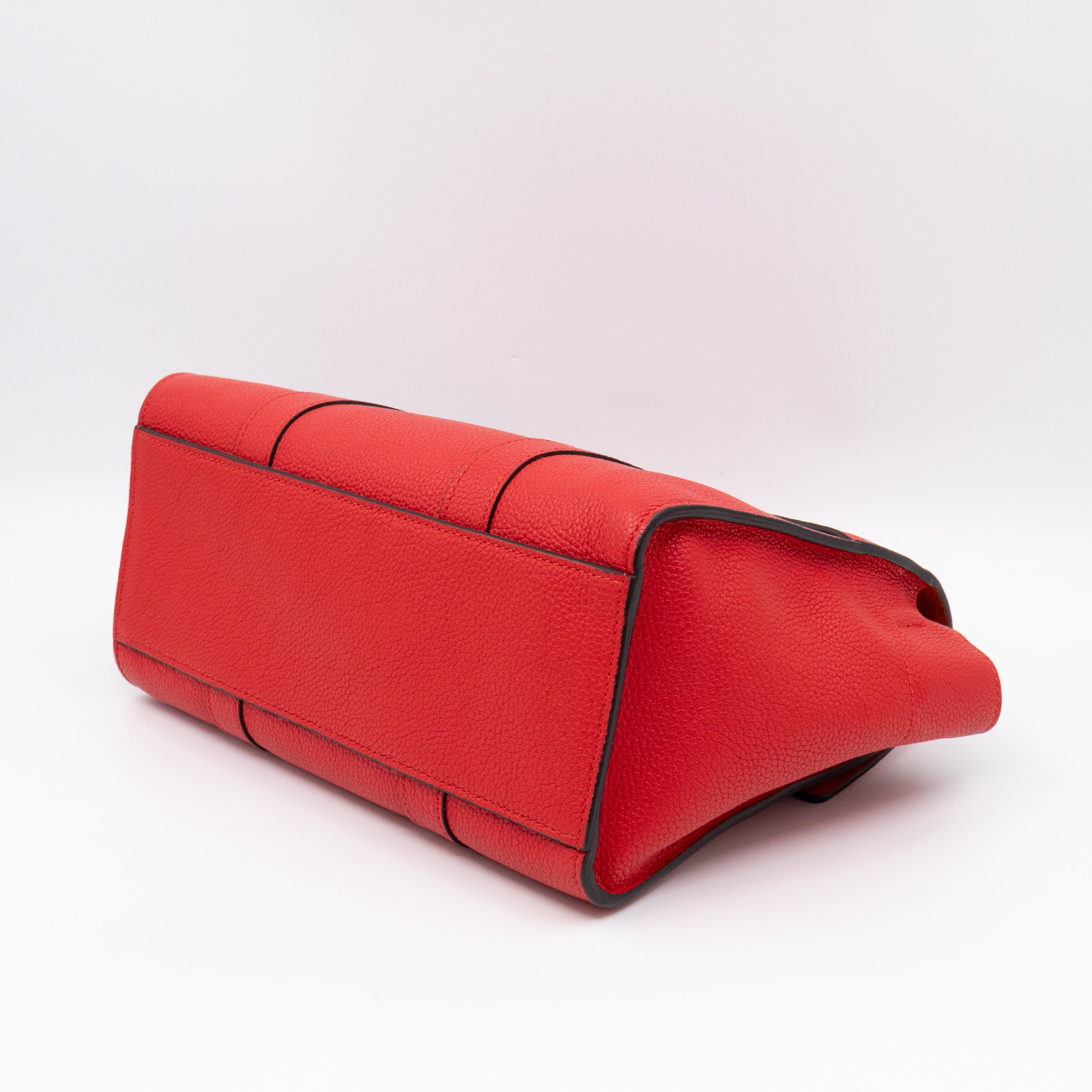 Small New Bayswater Red Leather