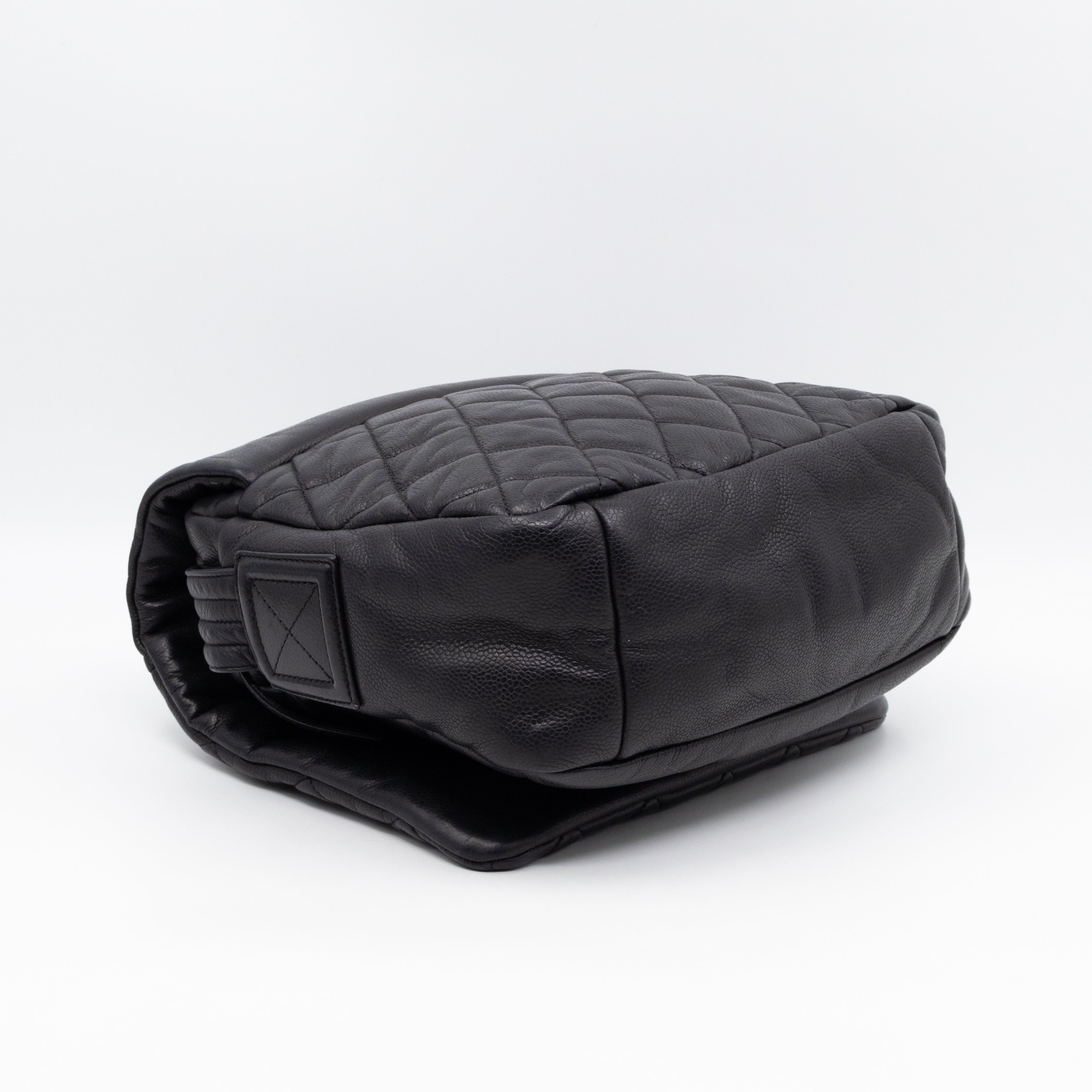 Coco Cocoon Messenger Bag Black Caviar