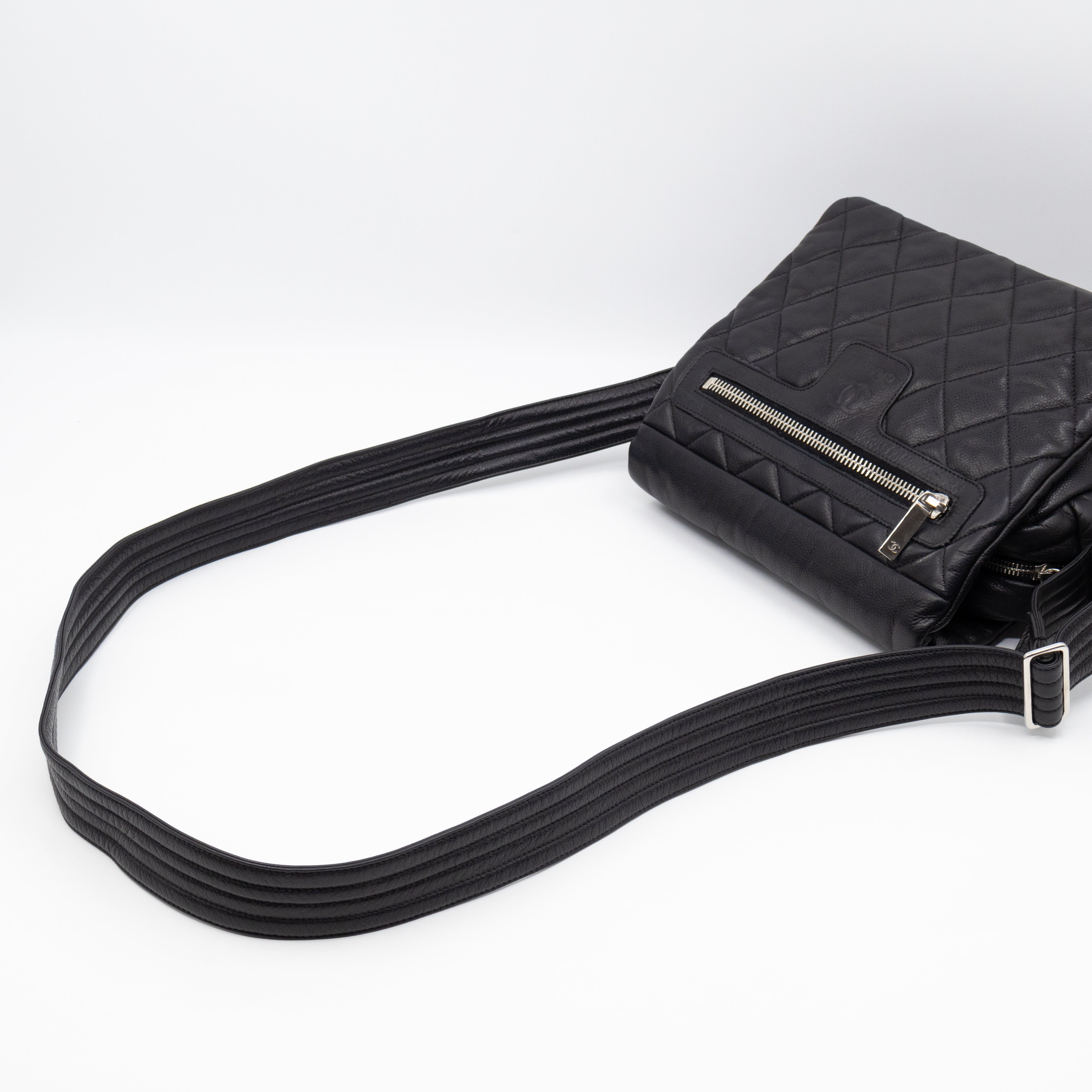 Coco Cocoon Messenger Bag Black Caviar