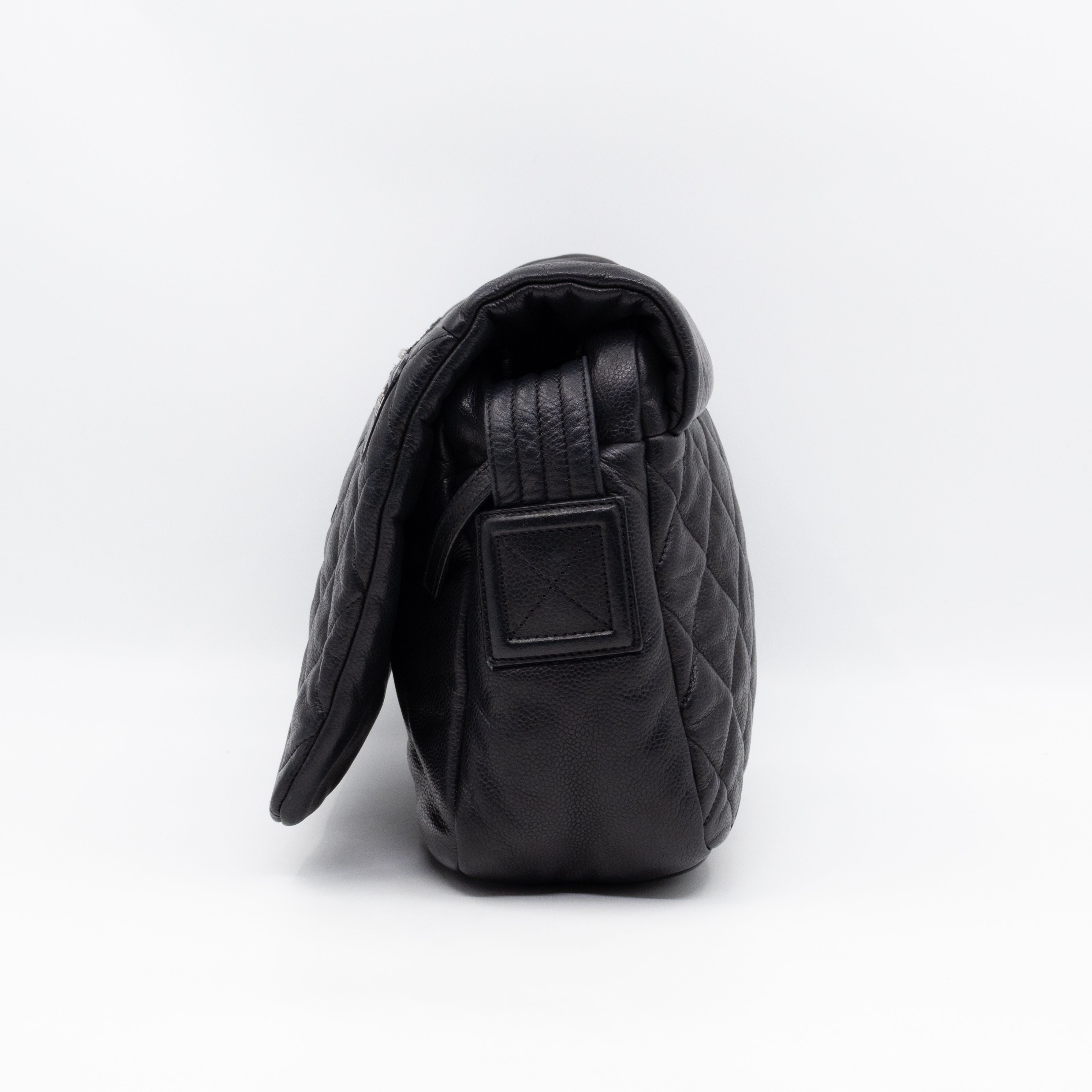 Coco Cocoon Messenger Bag Black Caviar