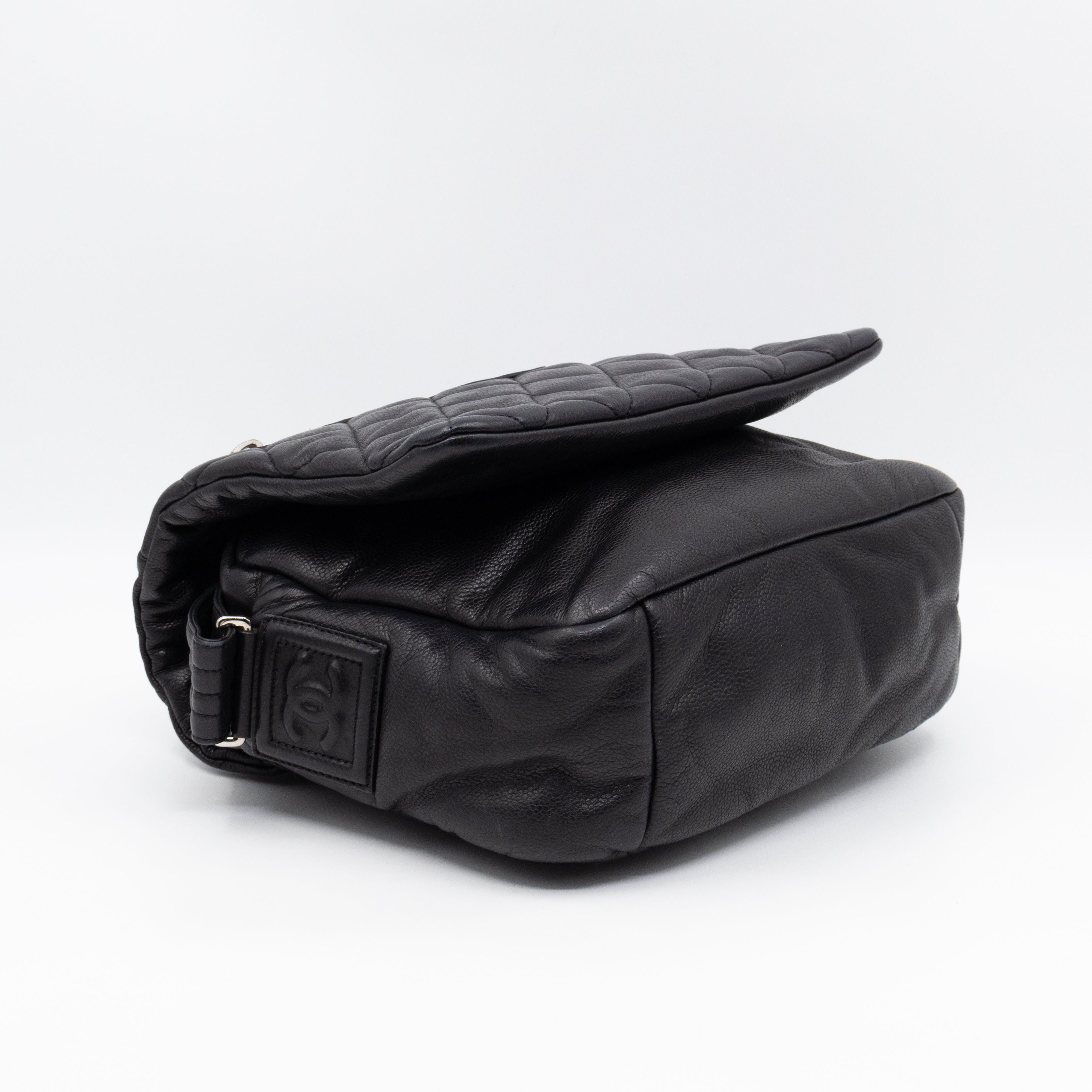 Coco Cocoon Messenger Bag Black Caviar