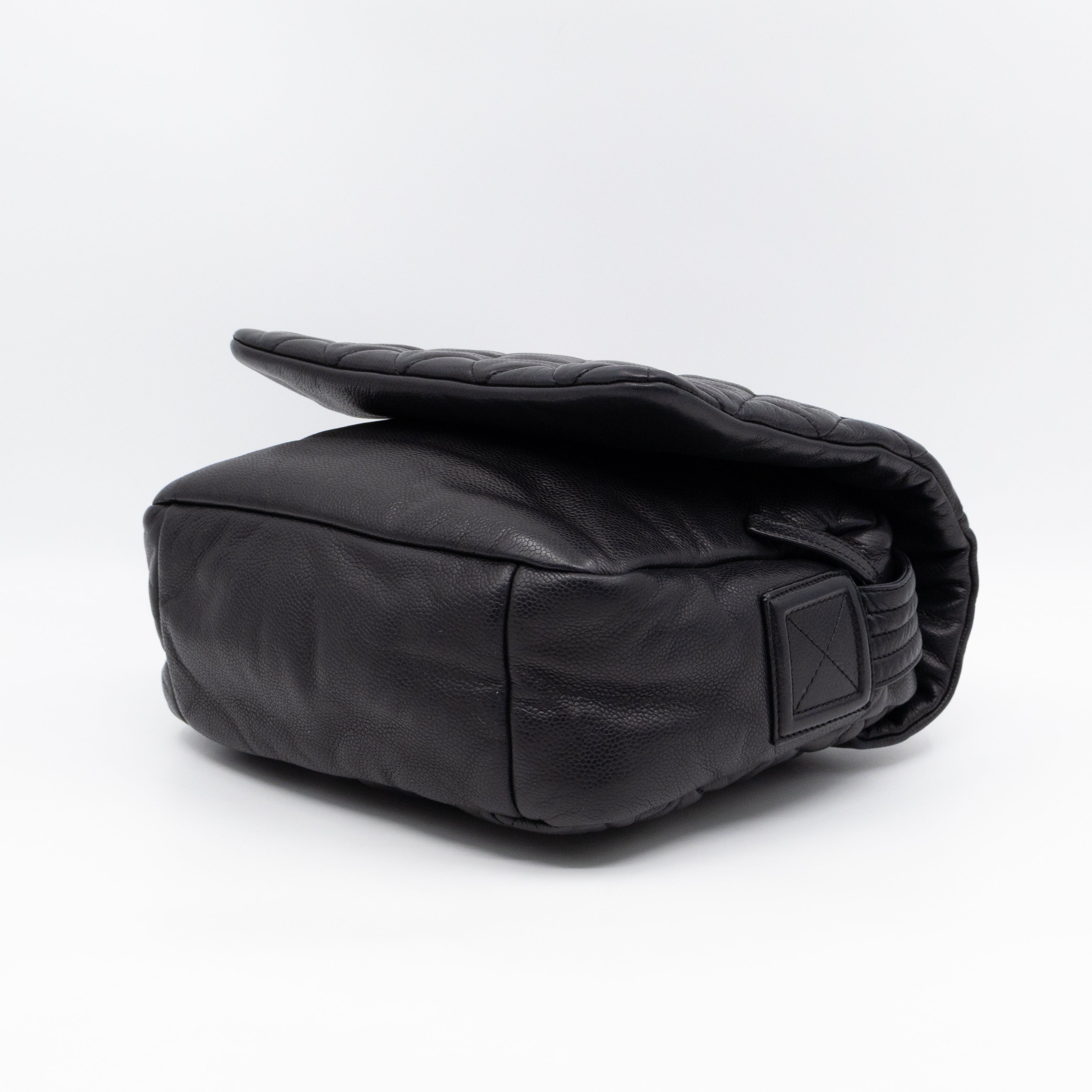 Coco Cocoon Messenger Bag Black Caviar