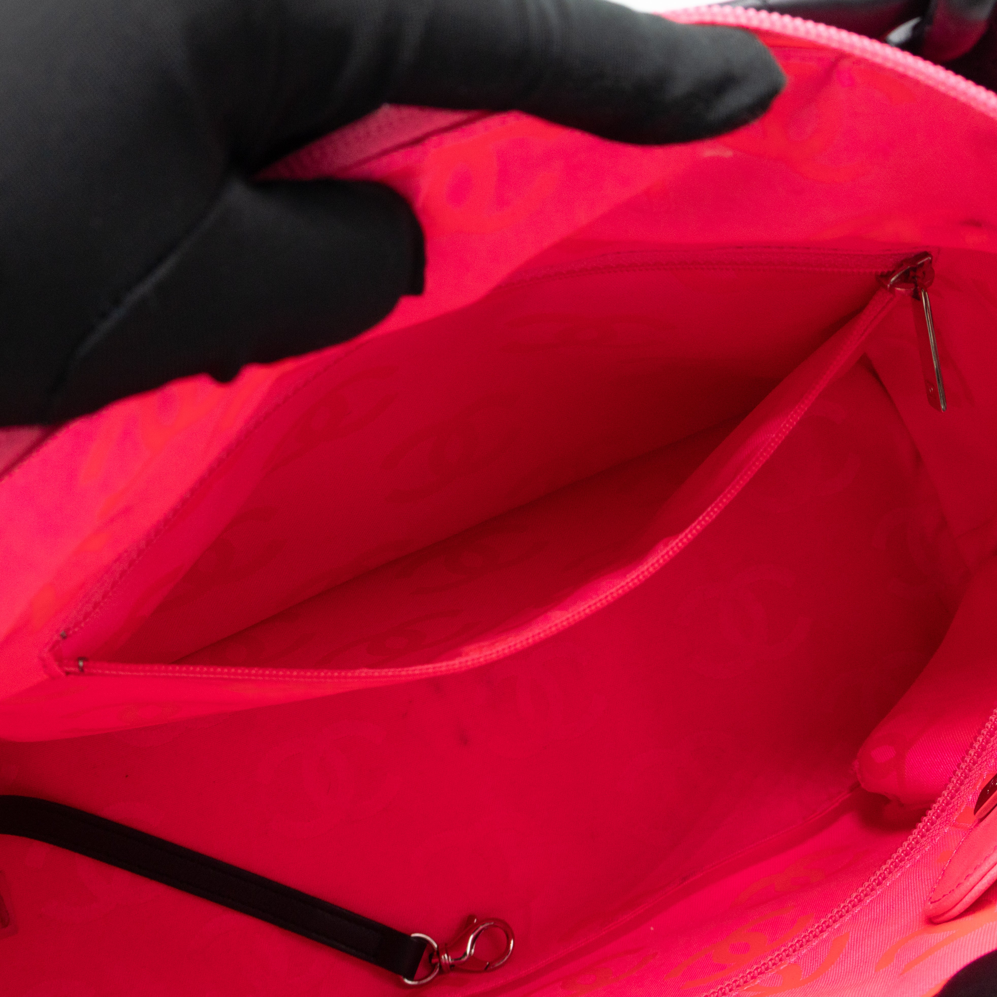 Cambon Tote Quilted Black Leather