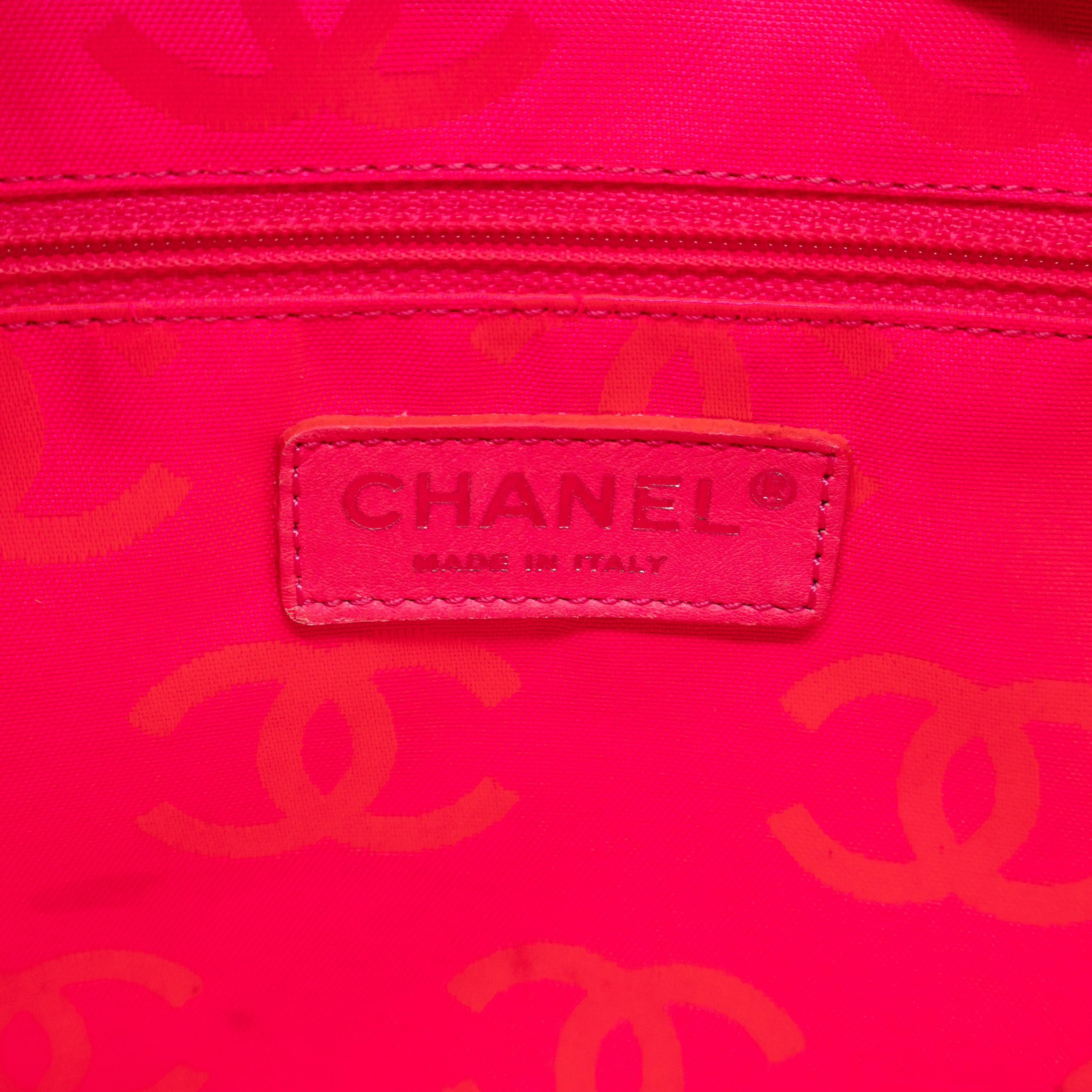 Cambon Tote Quilted Black Leather