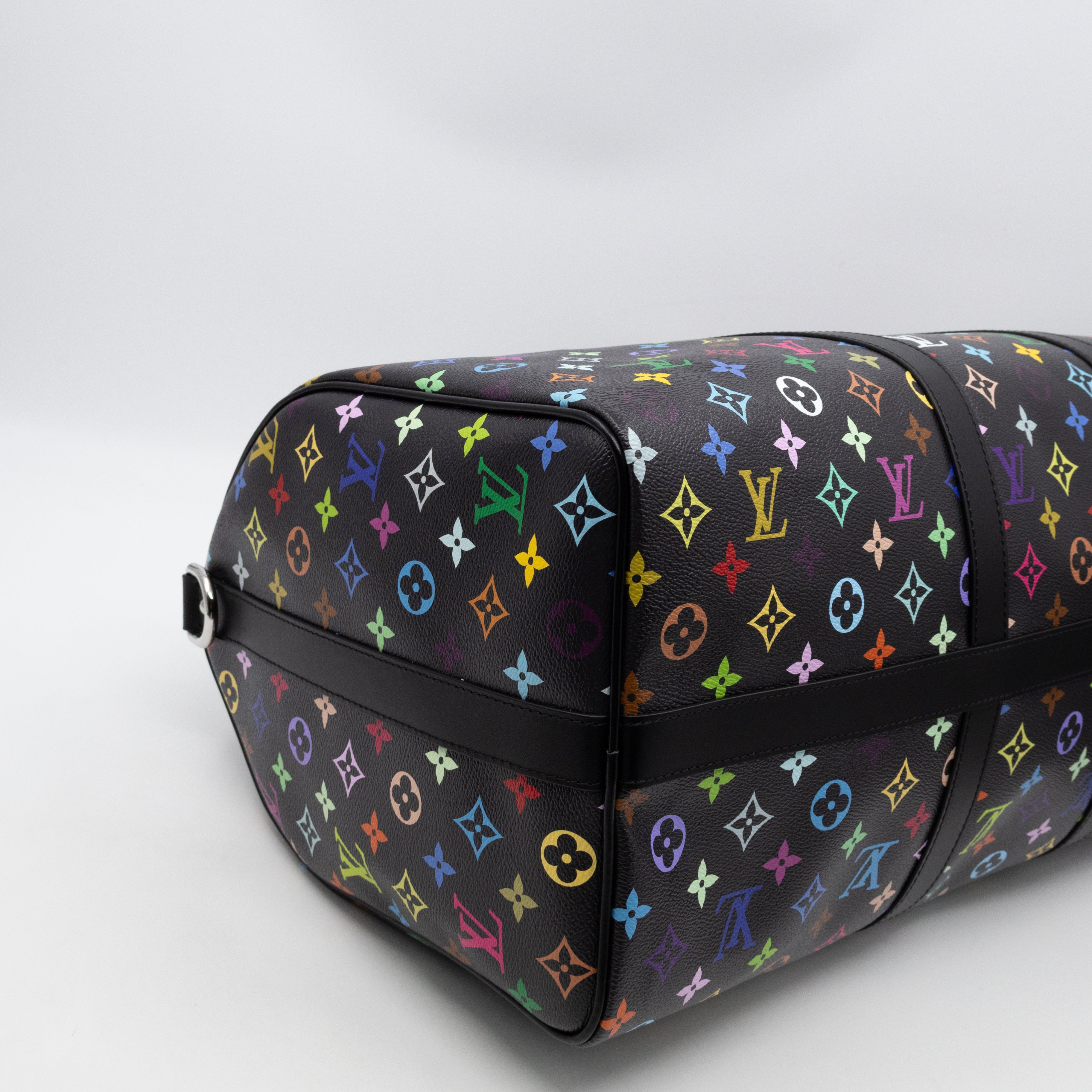 Keepall 50 Bandouliere LV x TM Black Multicolore