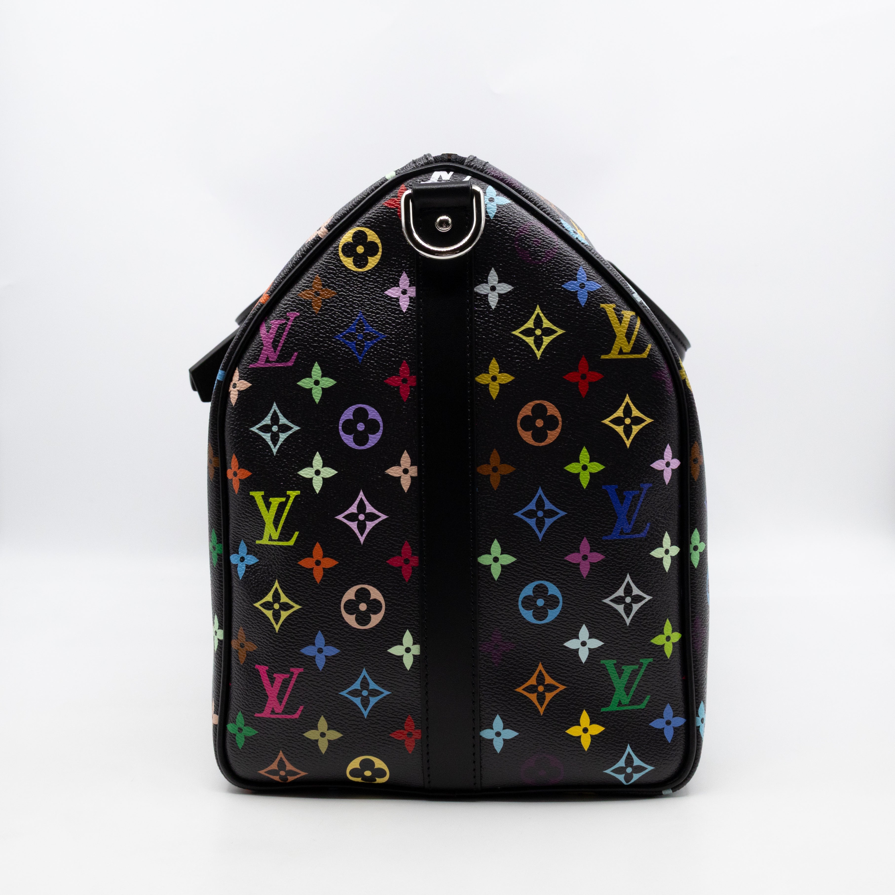 Keepall 50 Bandouliere LV x TM Black Multicolore