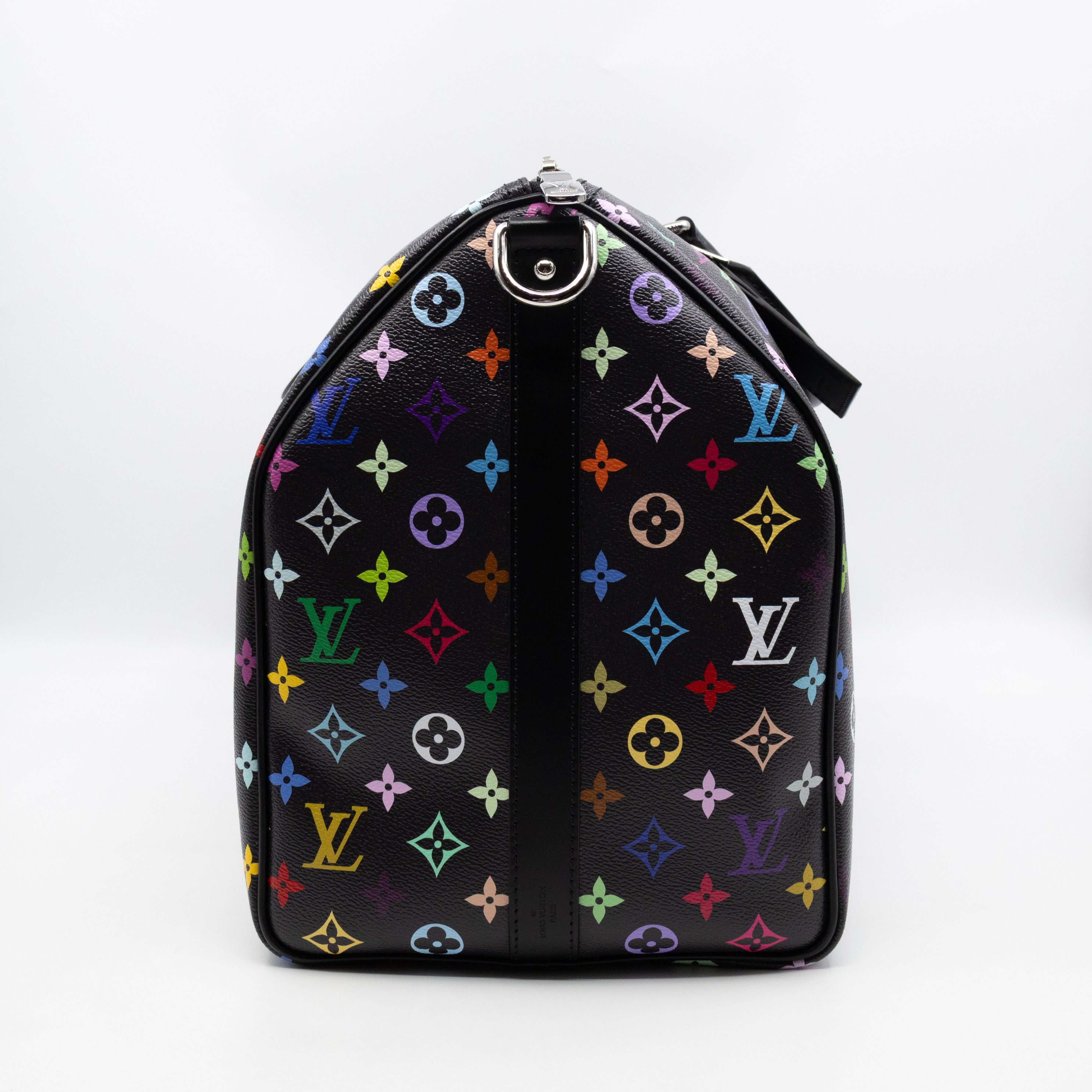 Keepall 50 Bandouliere LV x TM Black Multicolore