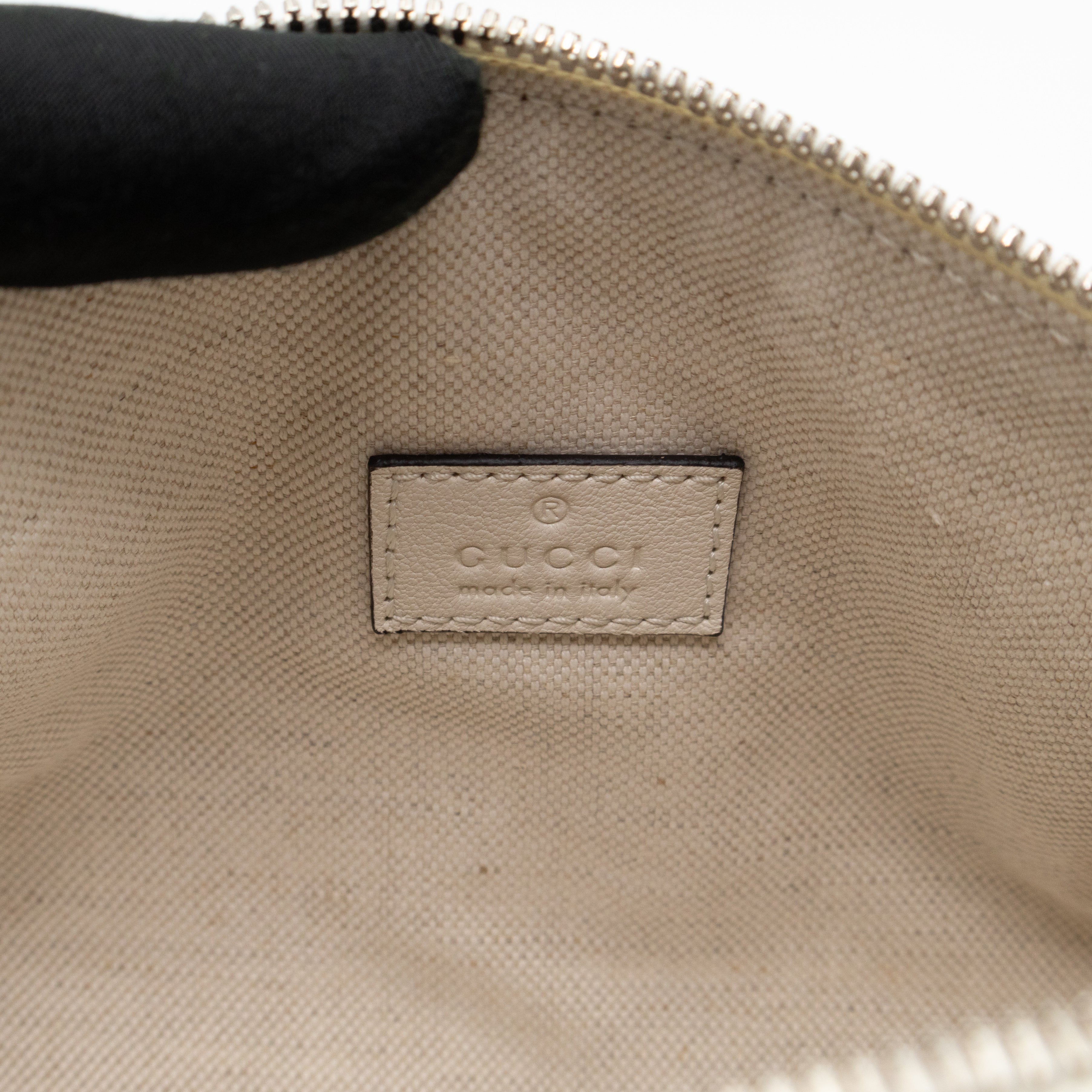 Small Blondie Shoulder Bag Diagonal Quilted White Leather