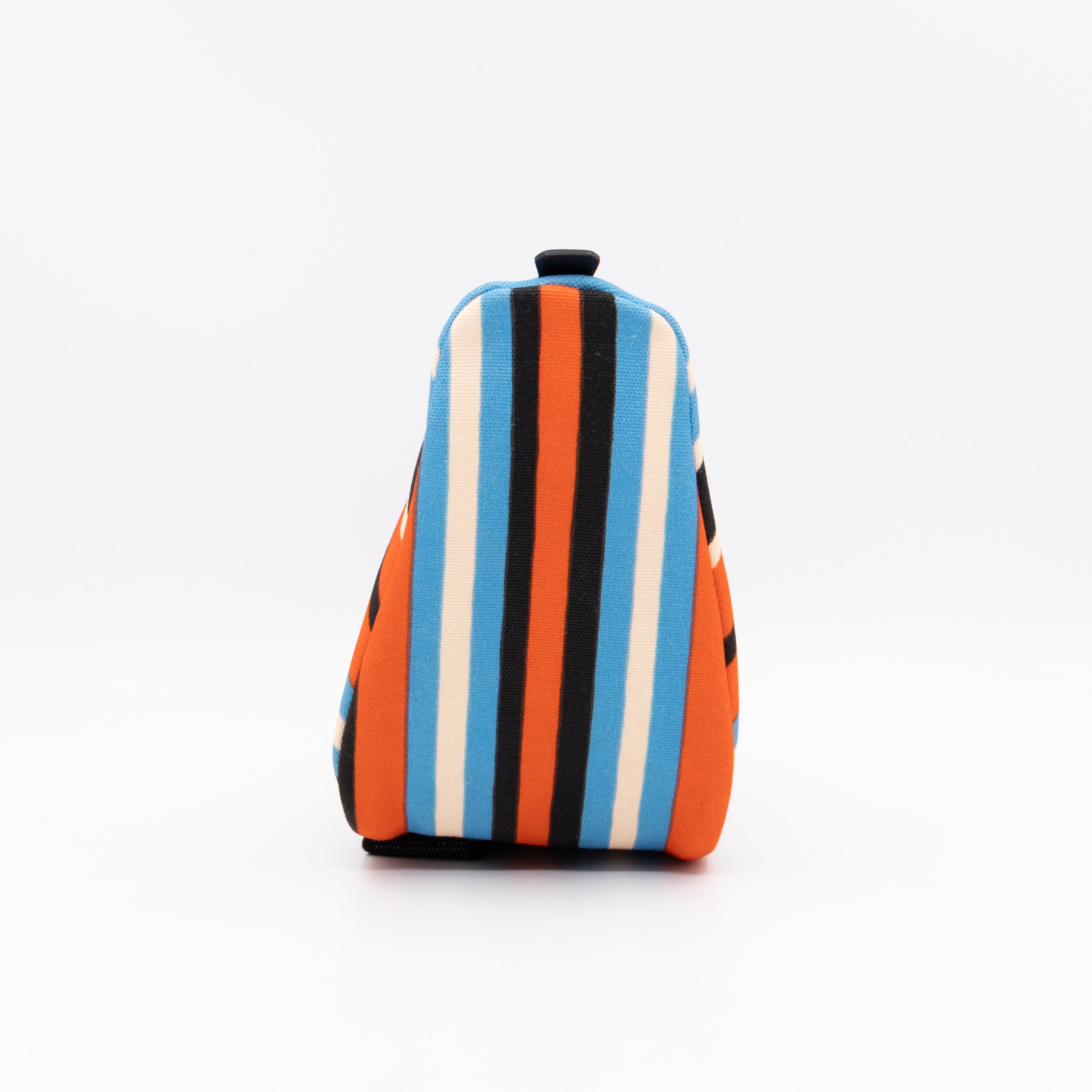 Wristlet Triangle Clutch Bag Arancio Canvas