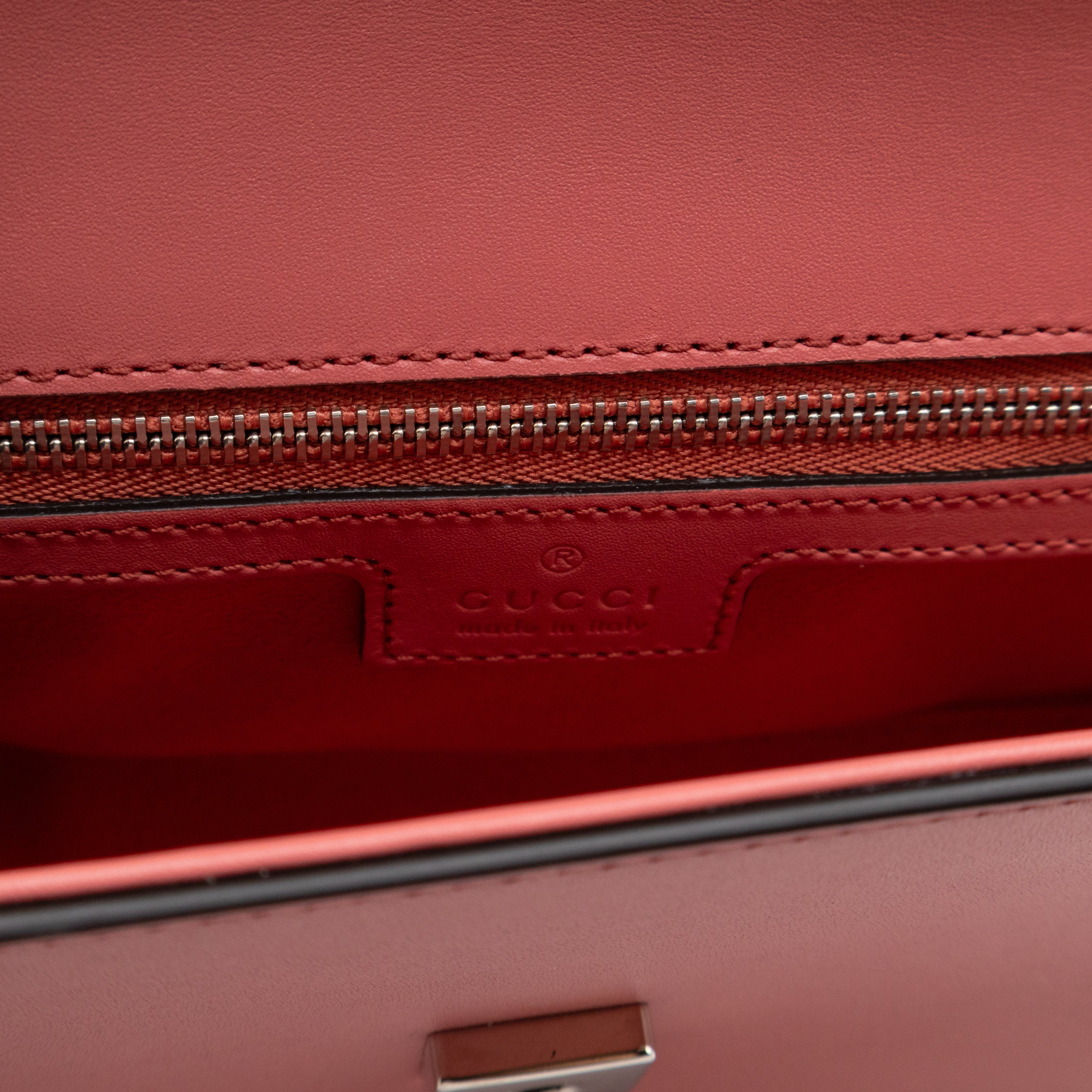 Petite GG Mini Bag Pink Leather