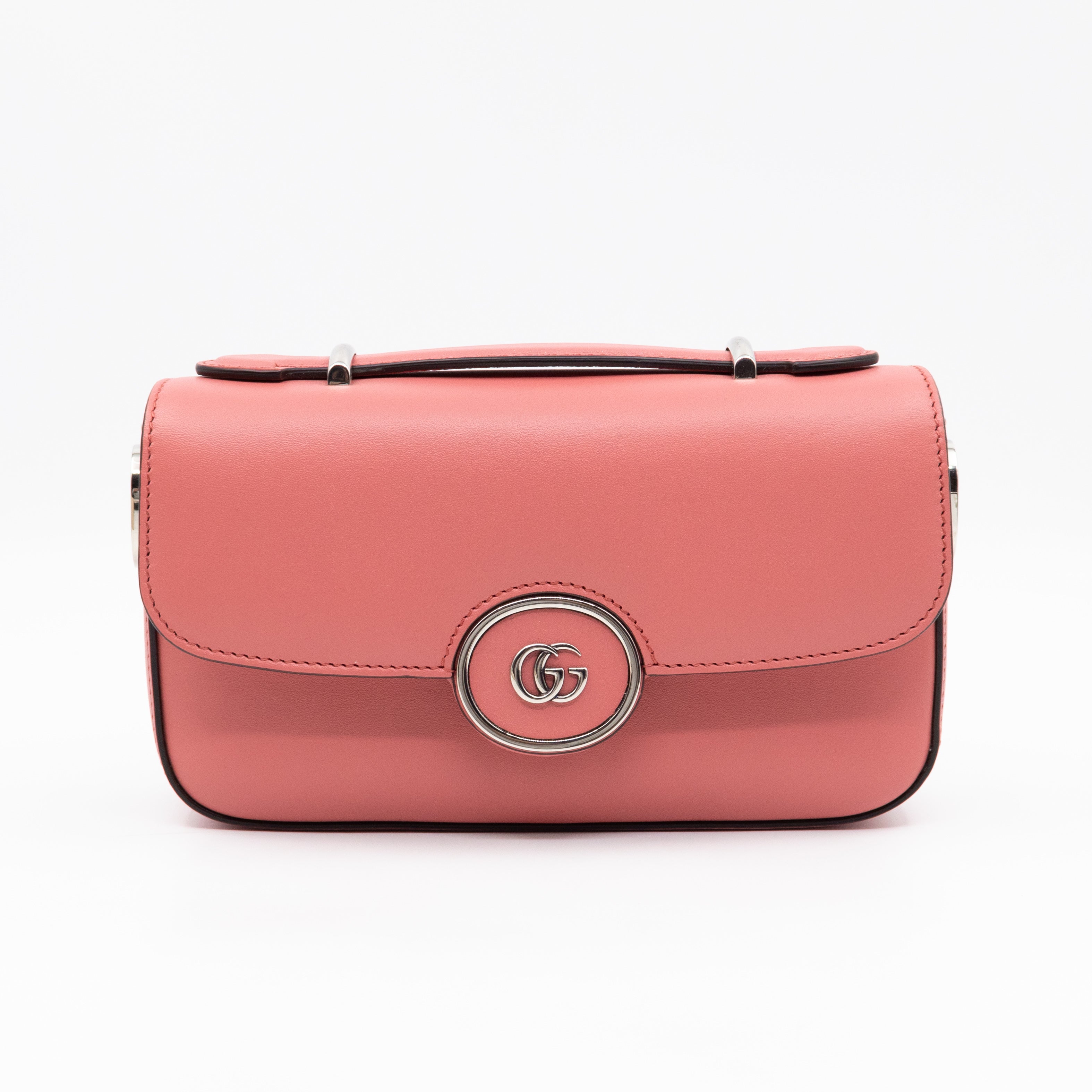 Petite GG Mini Bag Pink Leather