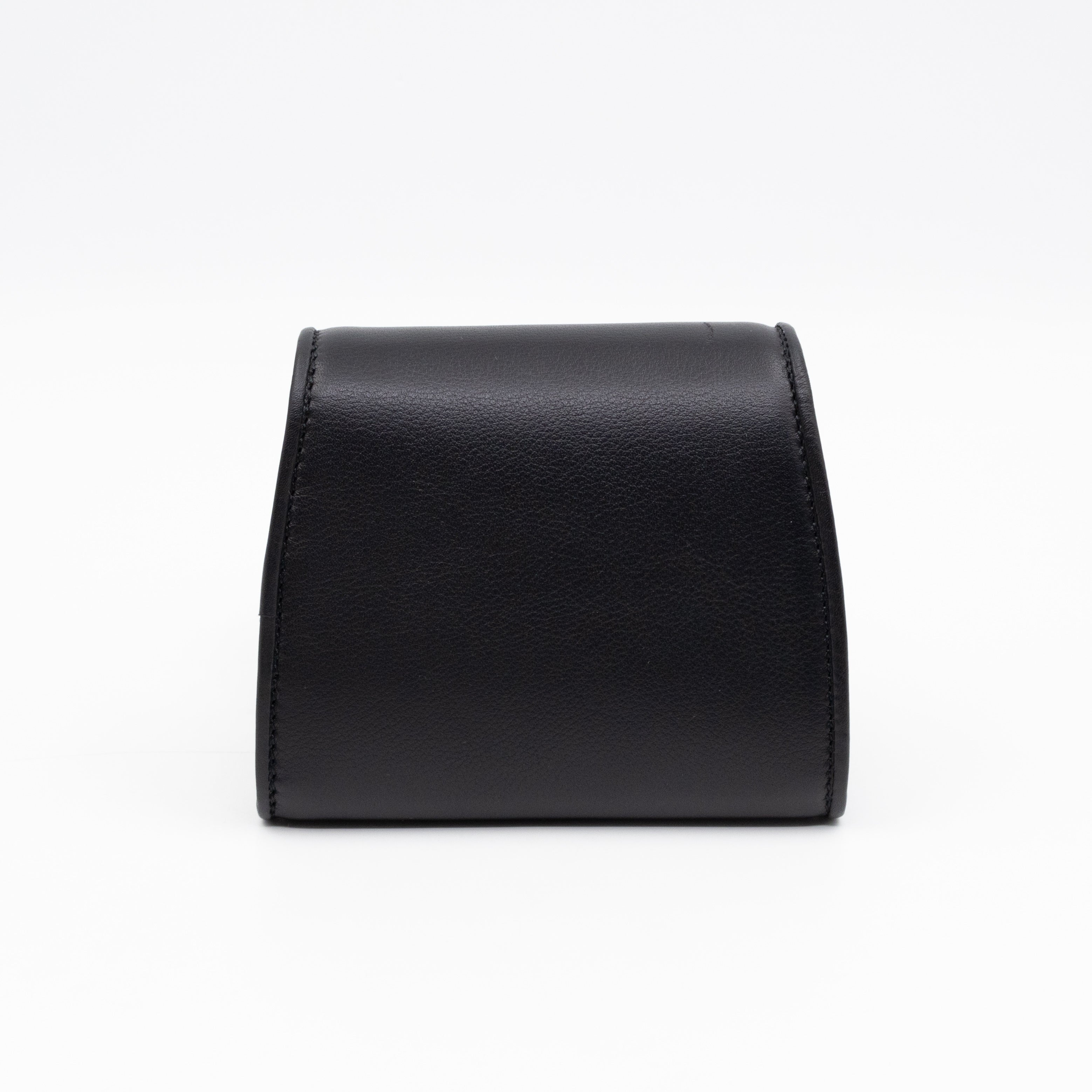 Blondie Medium Chain Wallet Bag Black Leather