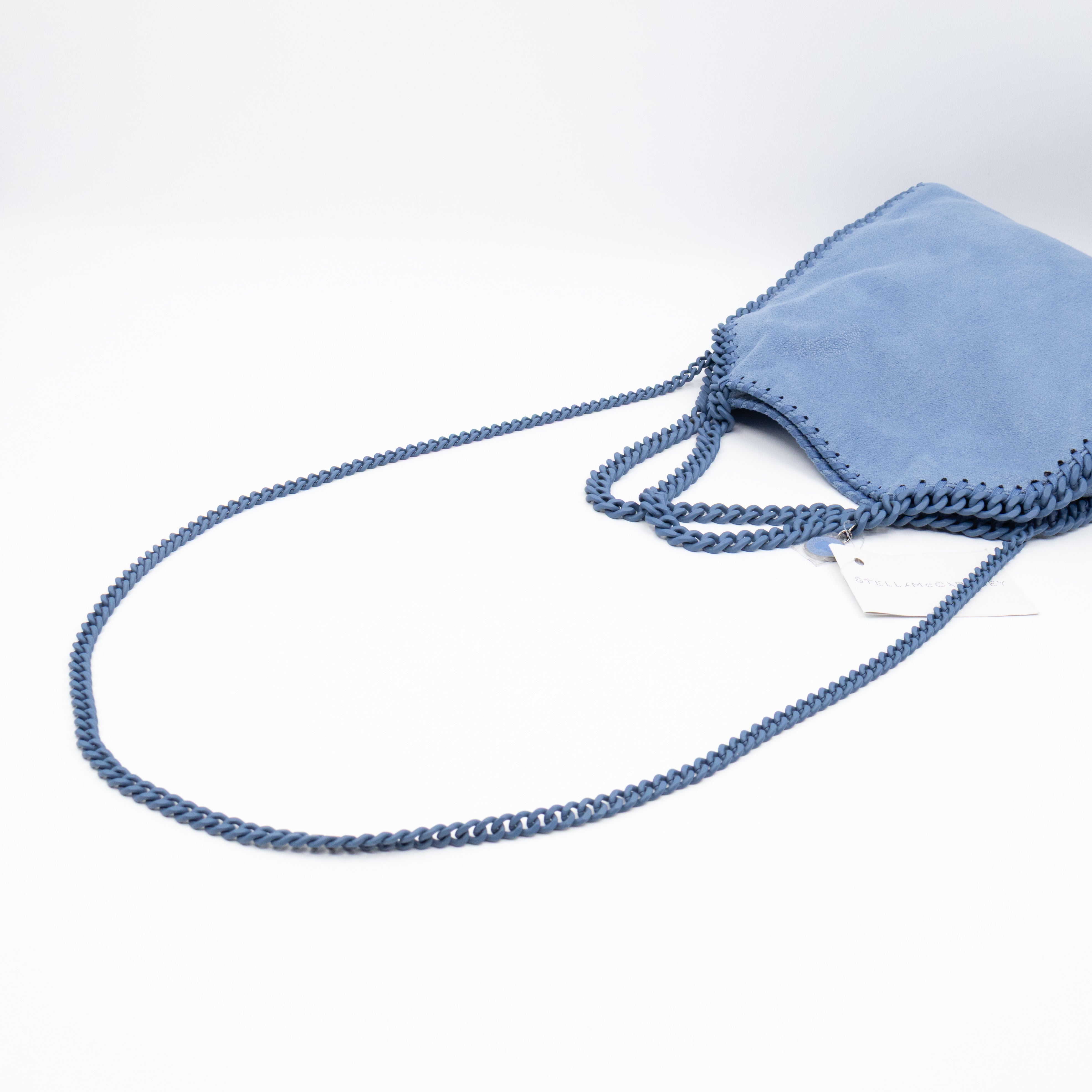 Falabella Mini Tote Enamel Sky Blue