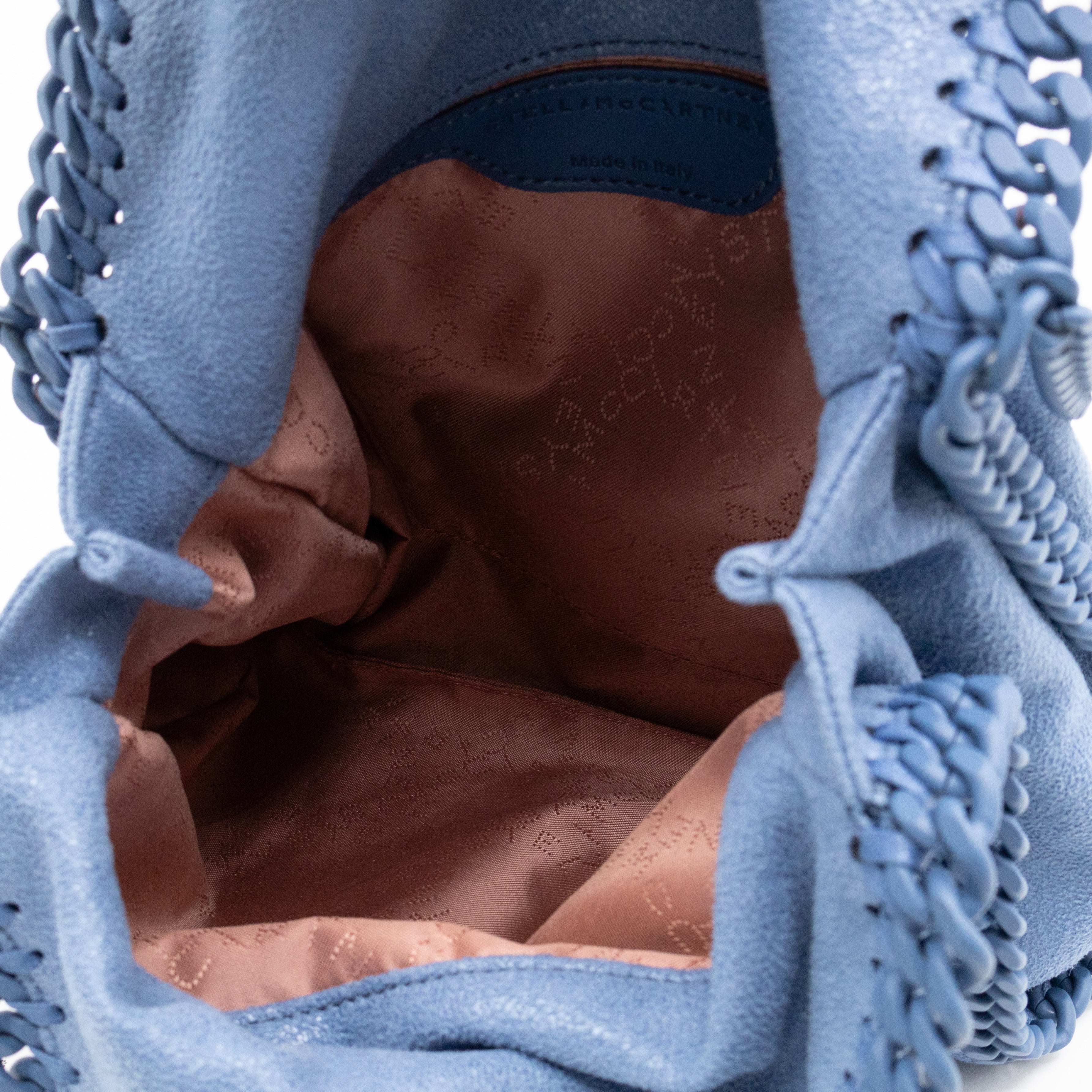 Falabella Mini Tote Enamel Sky Blue