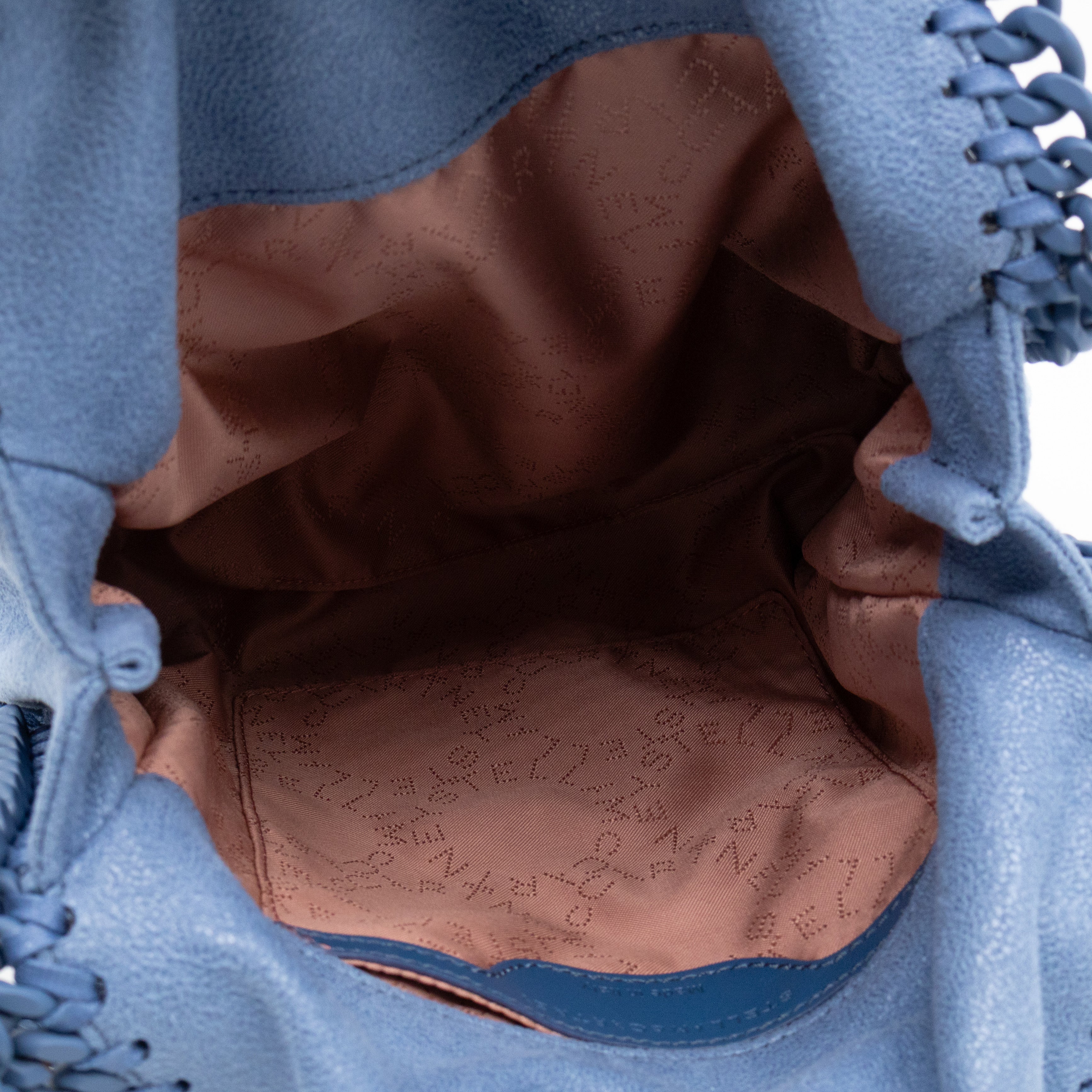 Falabella Mini Tote Enamel Sky Blue