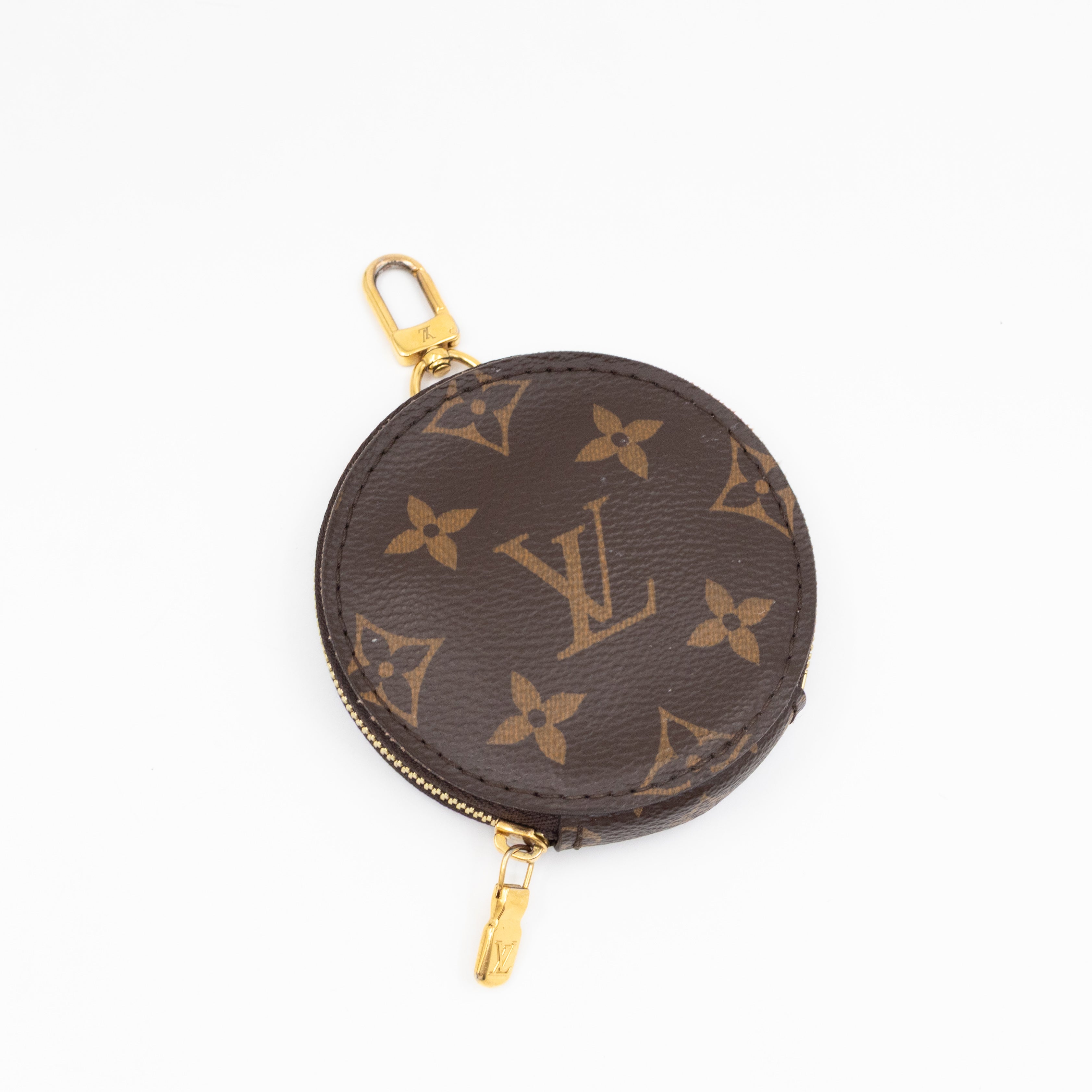 Pochette with Bandouliere and Coin Purse Monogram Kaki