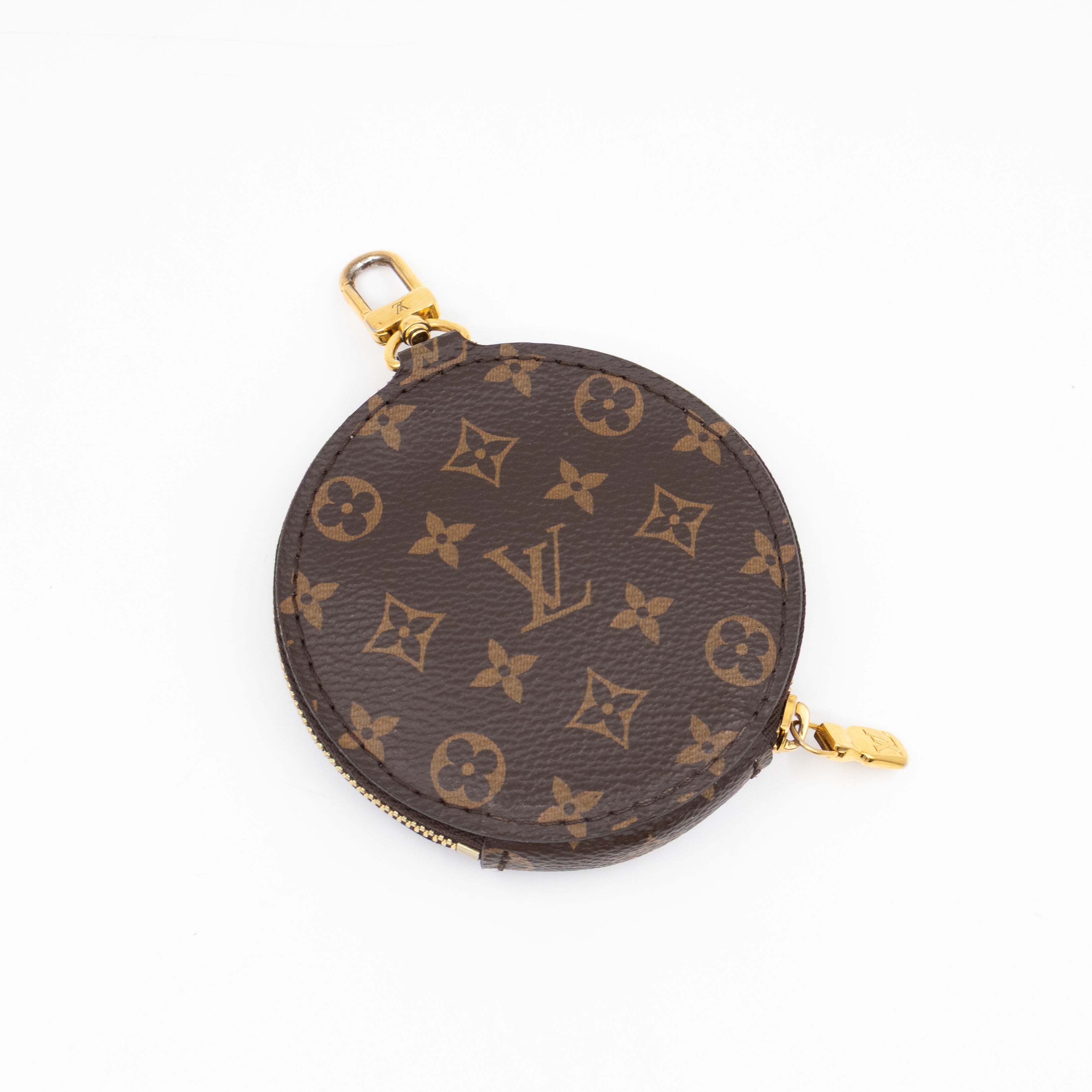 Pochette with Bandouliere and Coin Purse Monogram Kaki