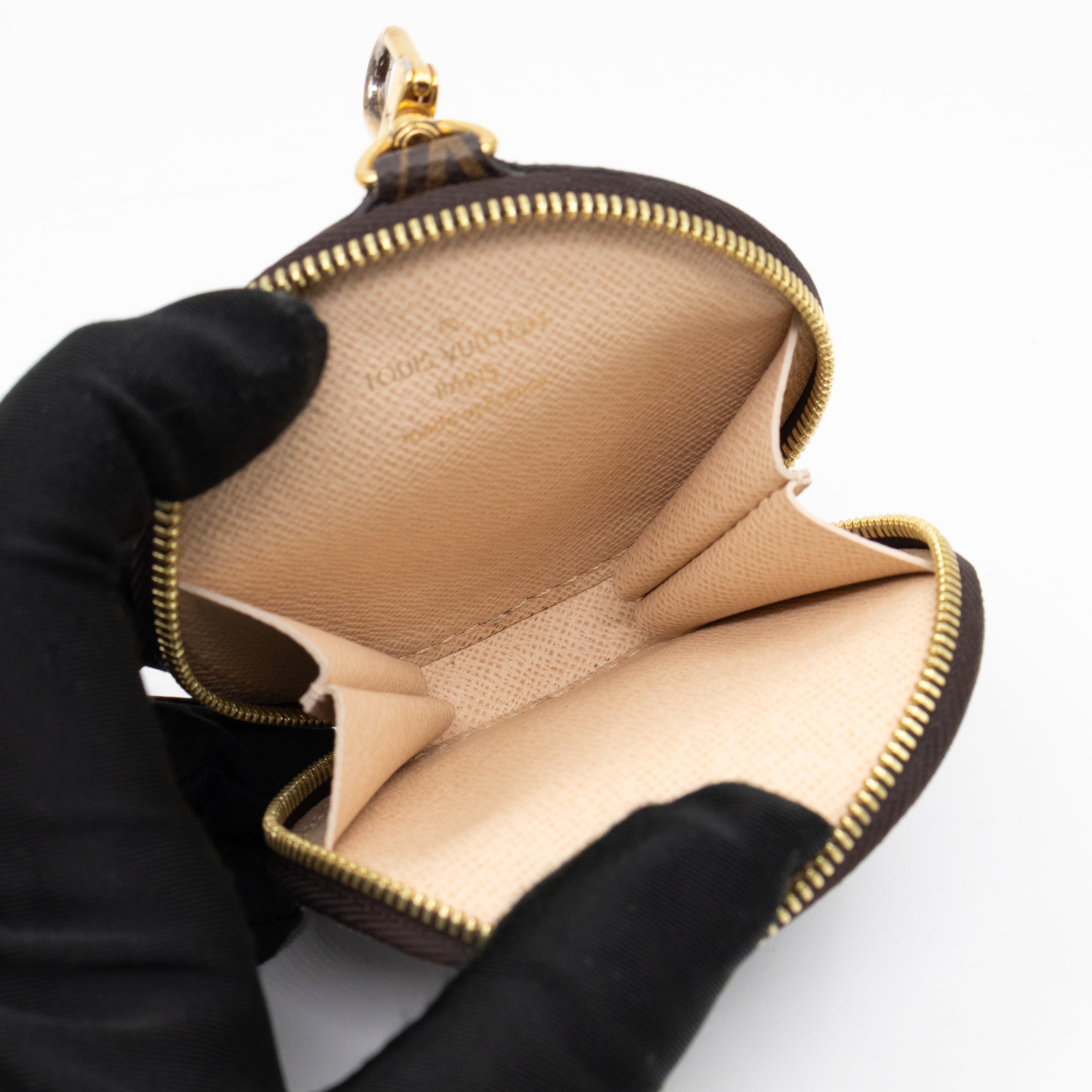 Pochette with Bandouliere and Coin Purse Monogram Kaki