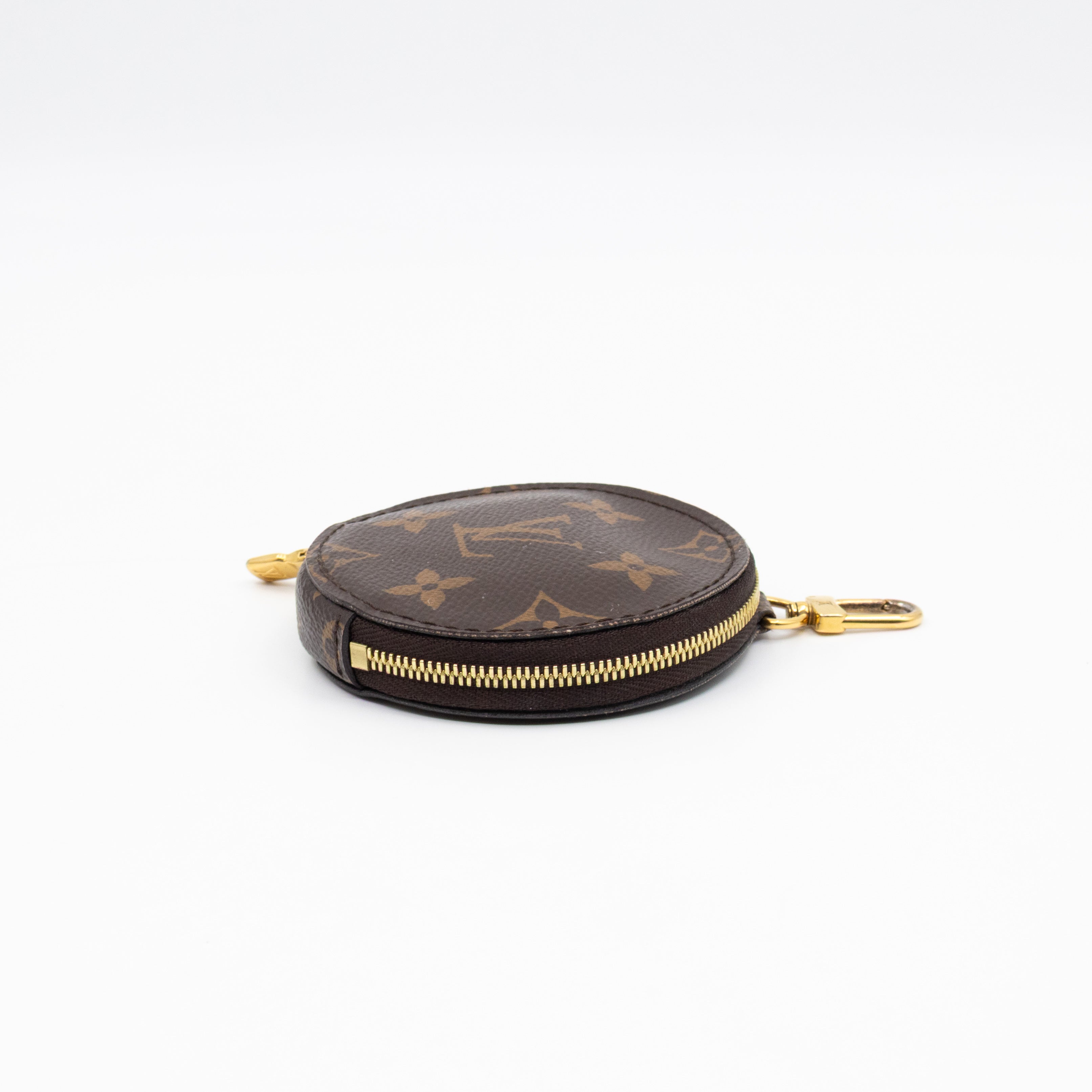 Pochette with Bandouliere and Coin Purse Monogram Kaki