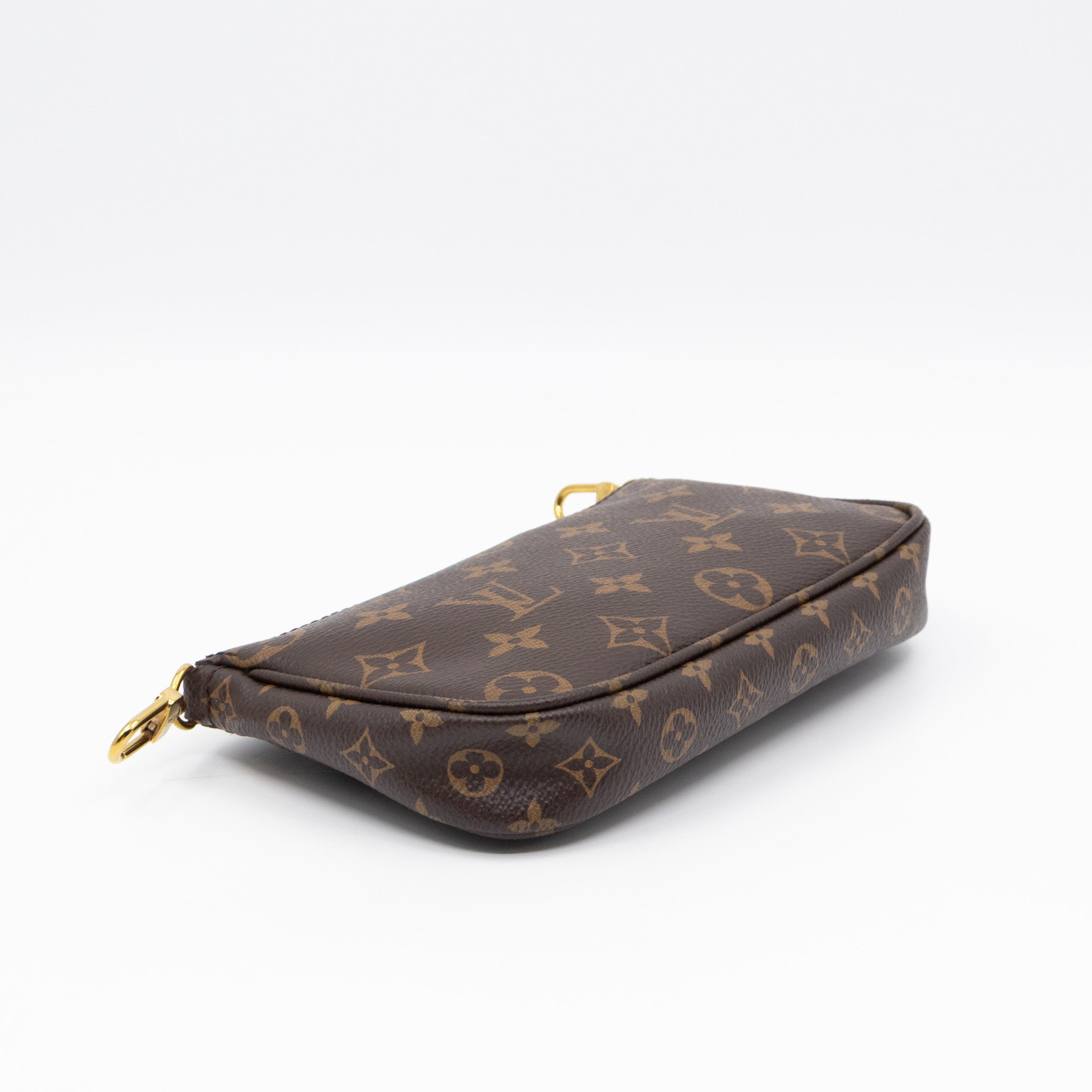Pochette with Chain Monogram