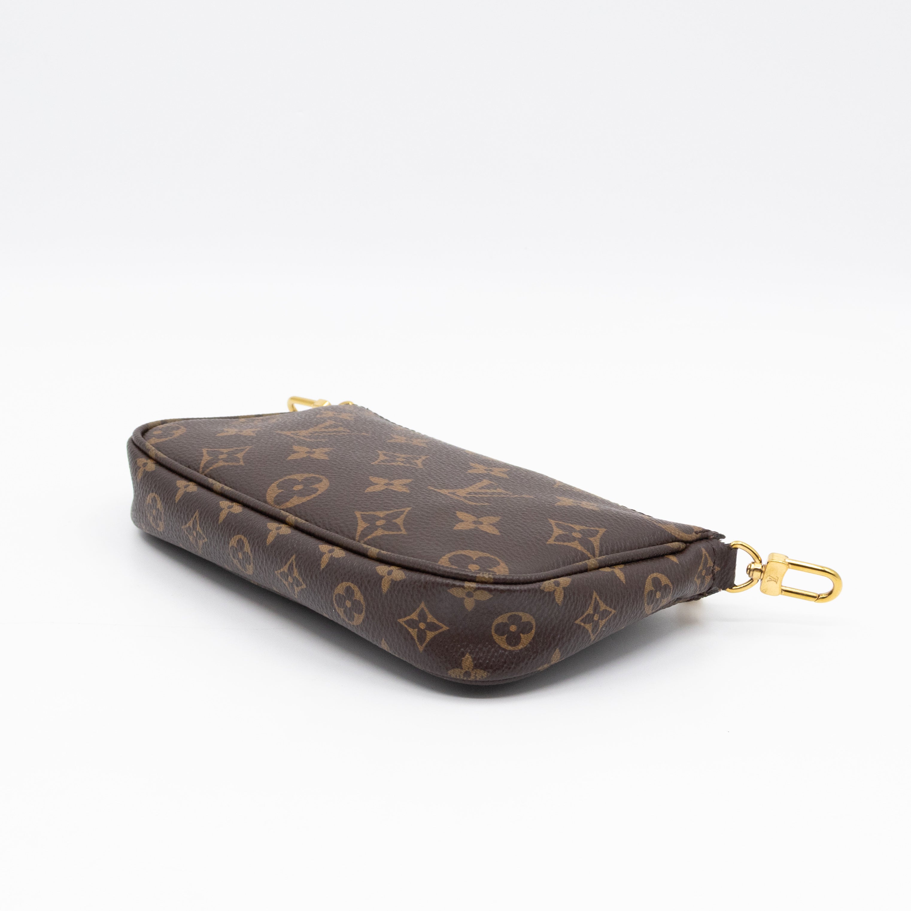 Pochette with Chain Monogram