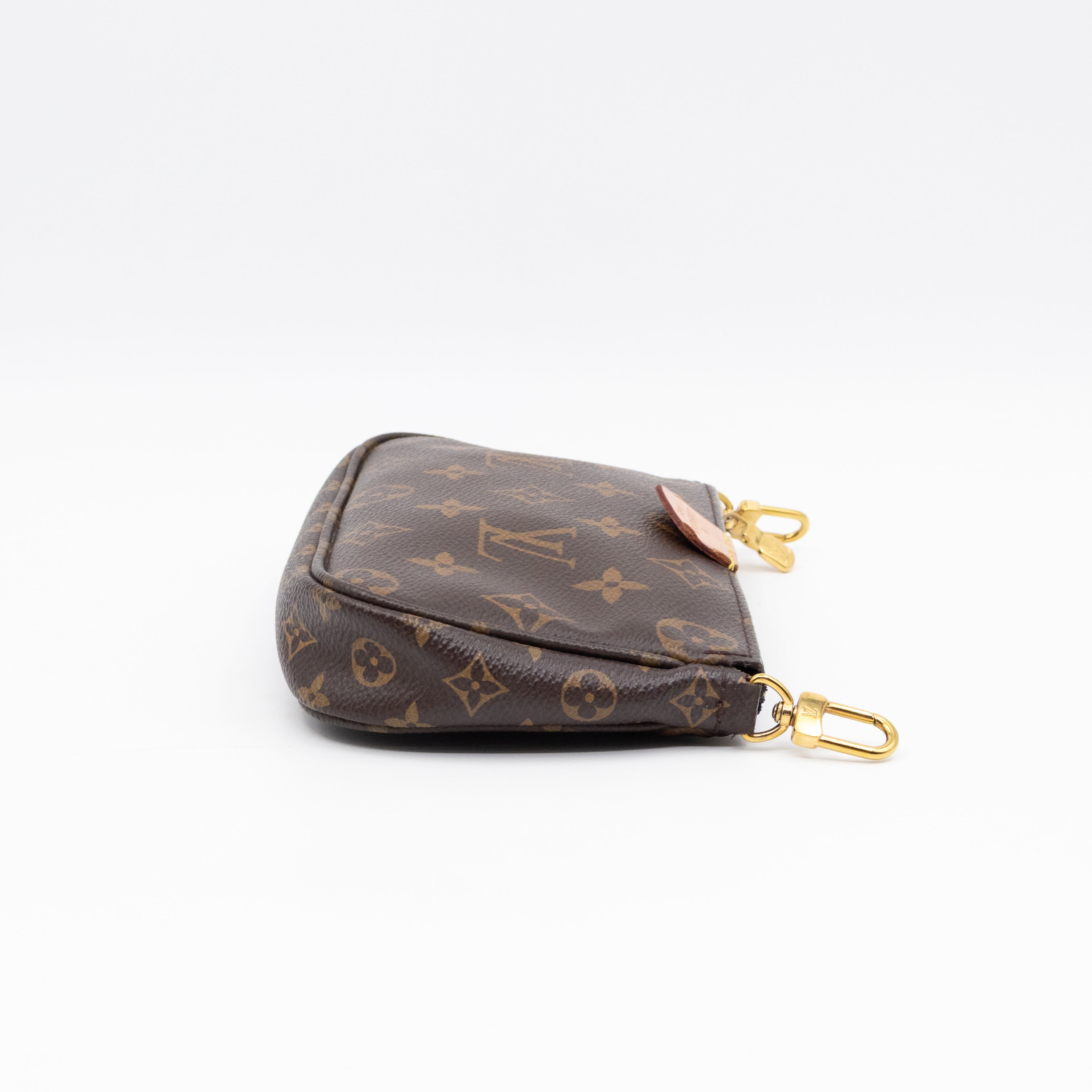 Pochette with Chain Monogram