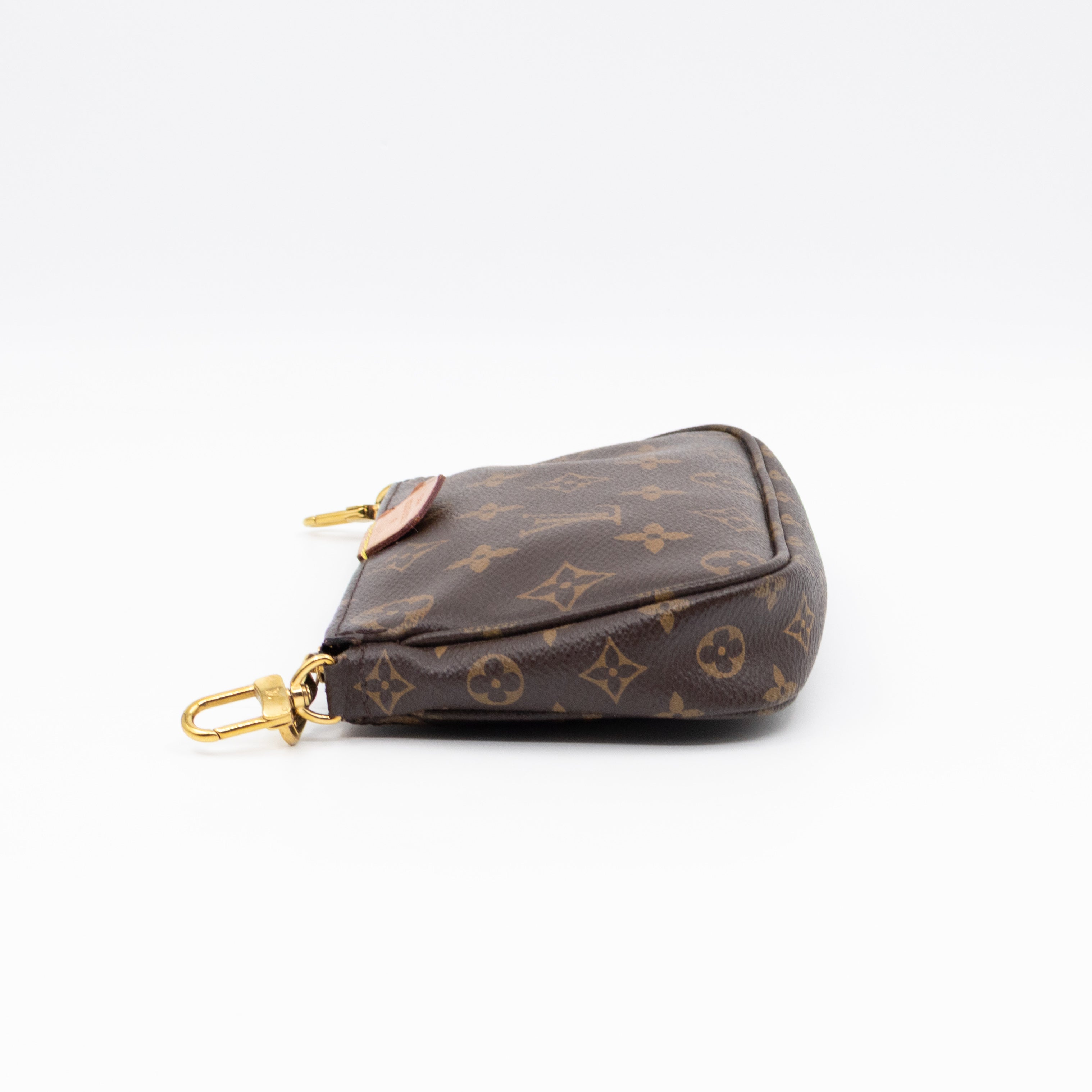 Pochette with Chain Monogram