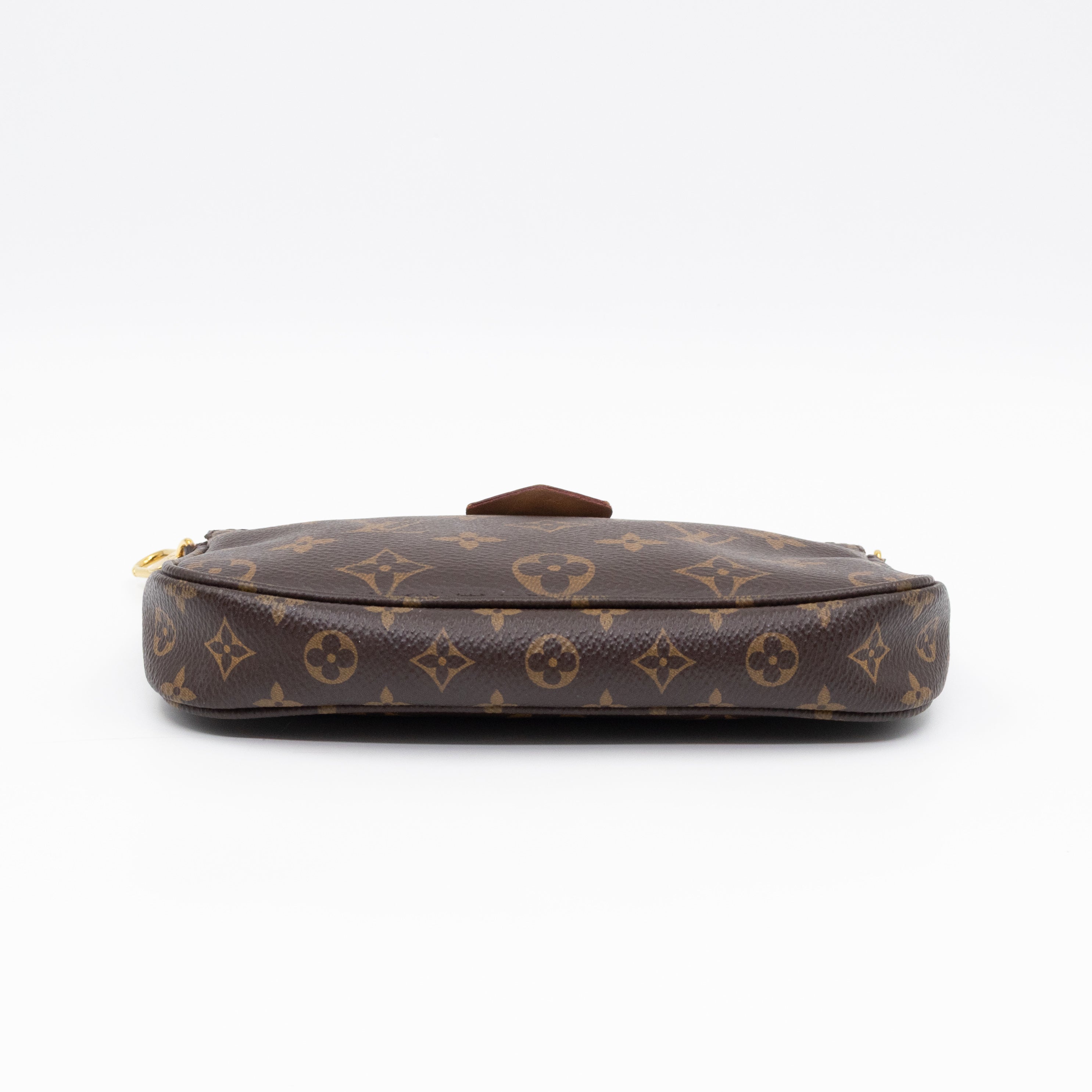 Pochette with Chain Monogram