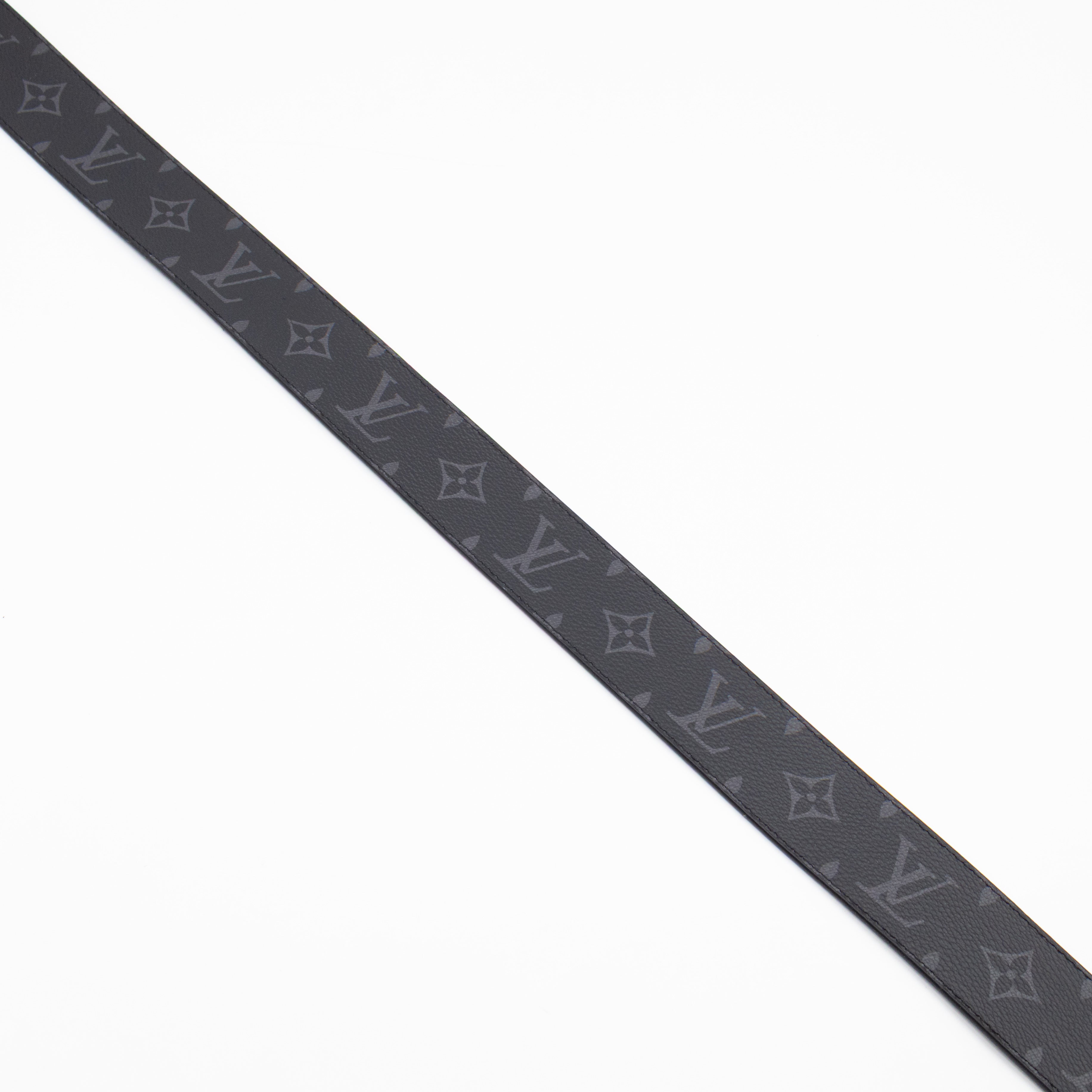 Initials Reversible Belt Monogram Eclipse 80/32