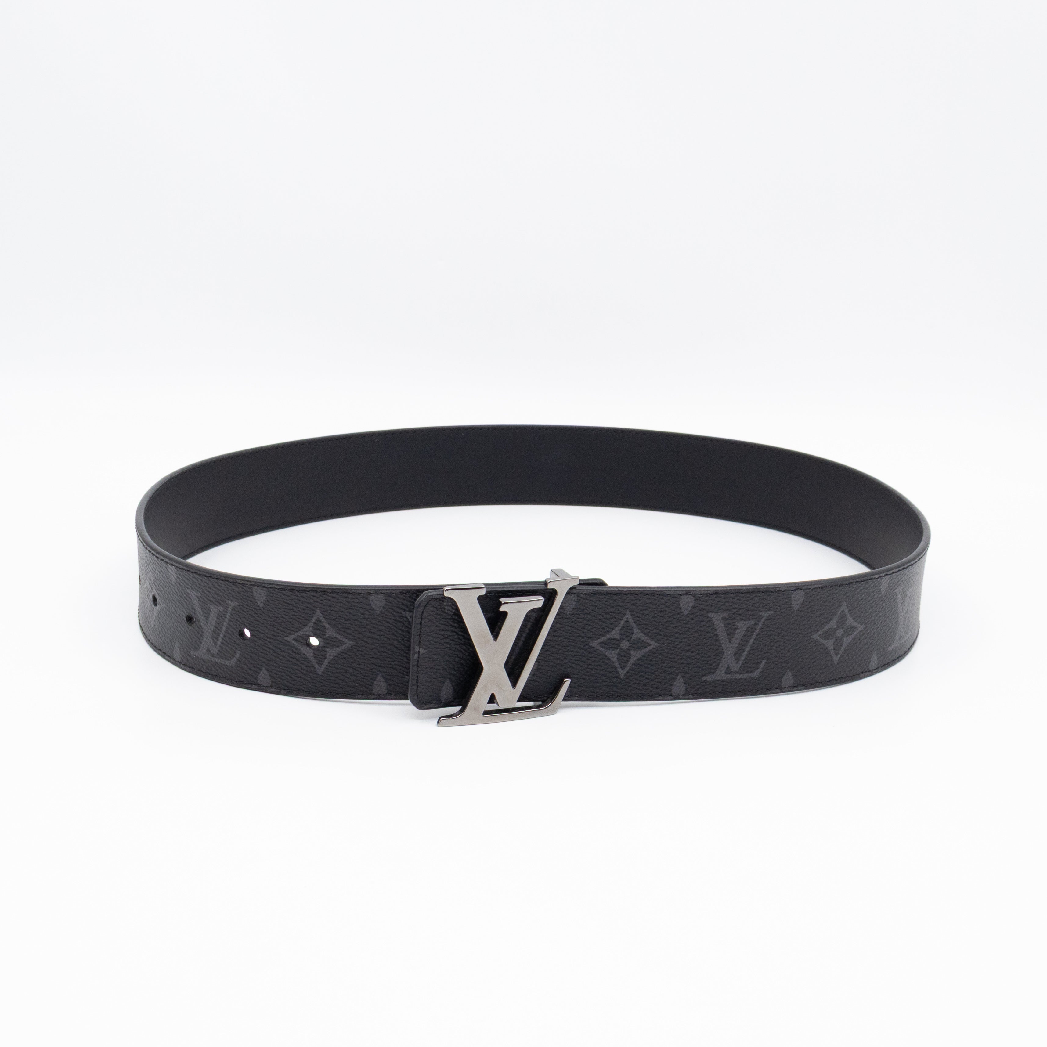 Initials Reversible Belt Monogram Eclipse 80/32