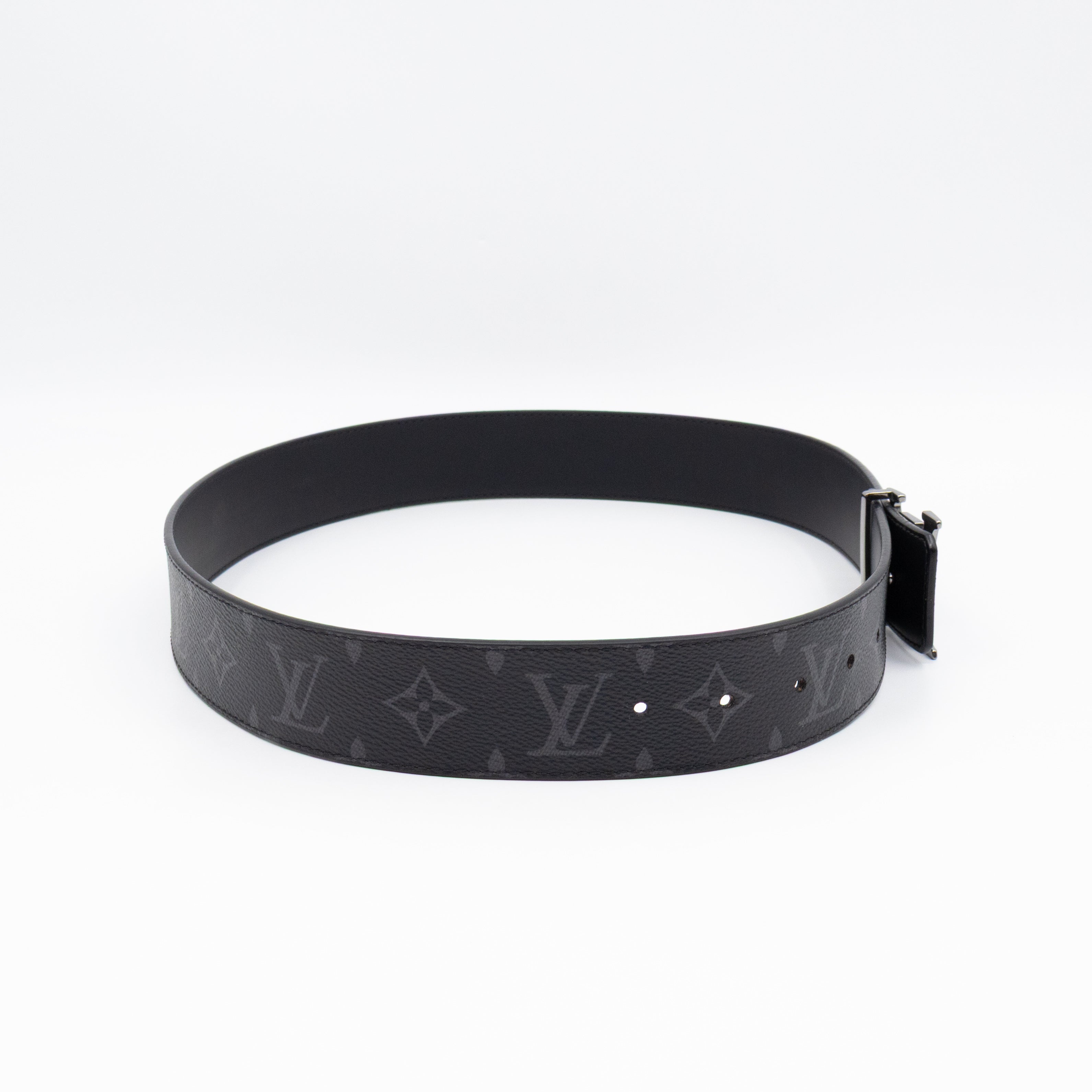 Initials Reversible Belt Monogram Eclipse 80/32