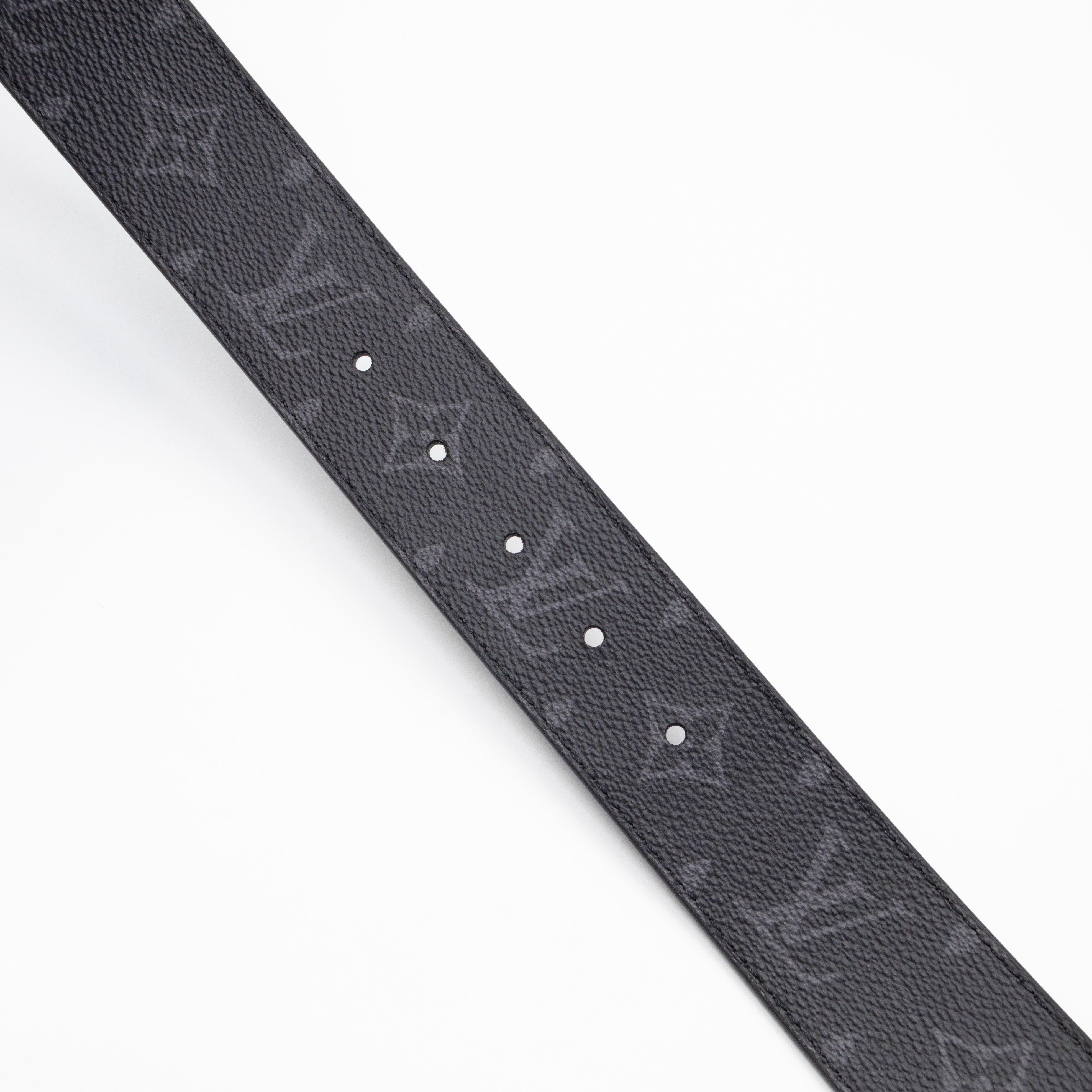 Initials Reversible Belt Monogram Eclipse 80/32