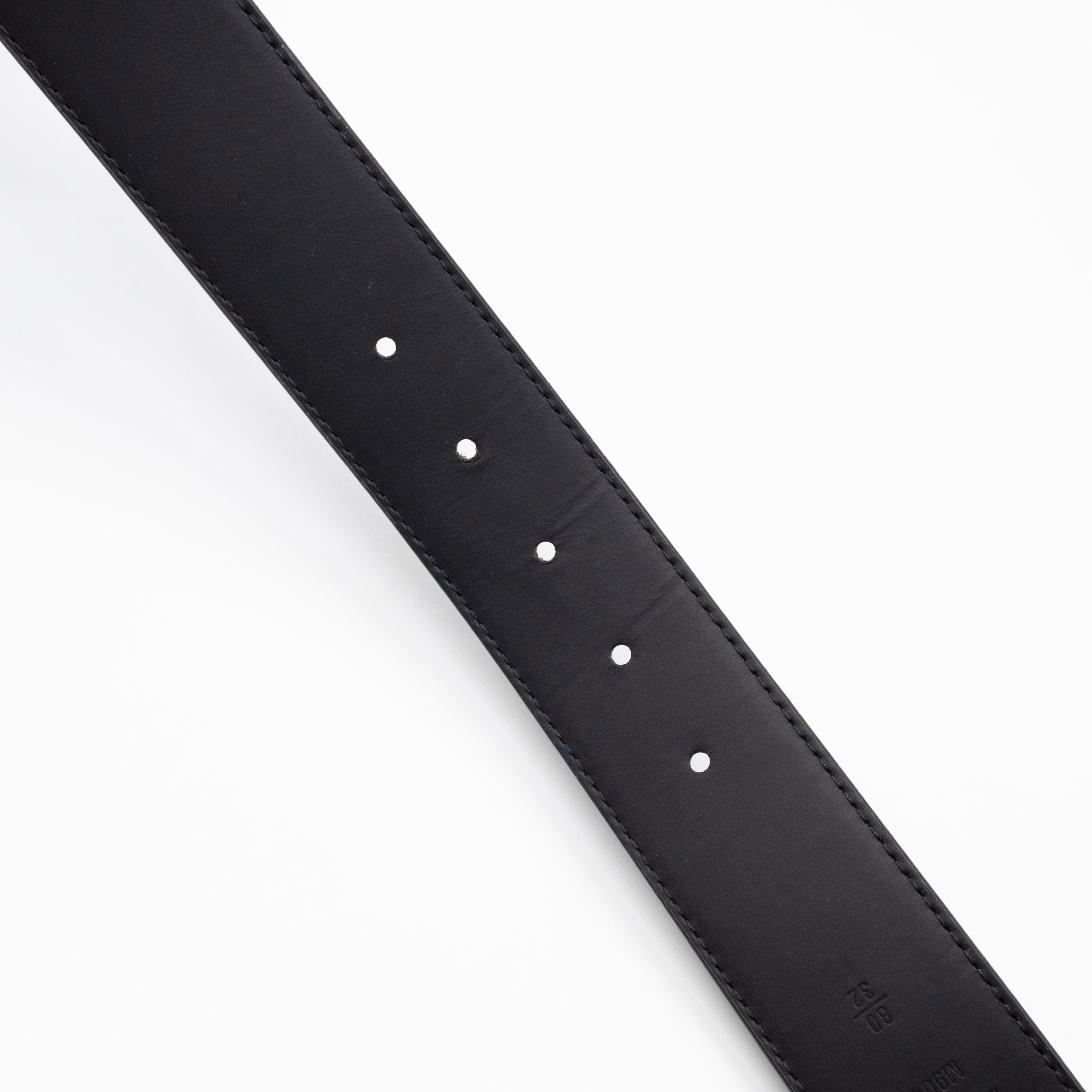 Initials Reversible Belt Monogram Eclipse 80/32