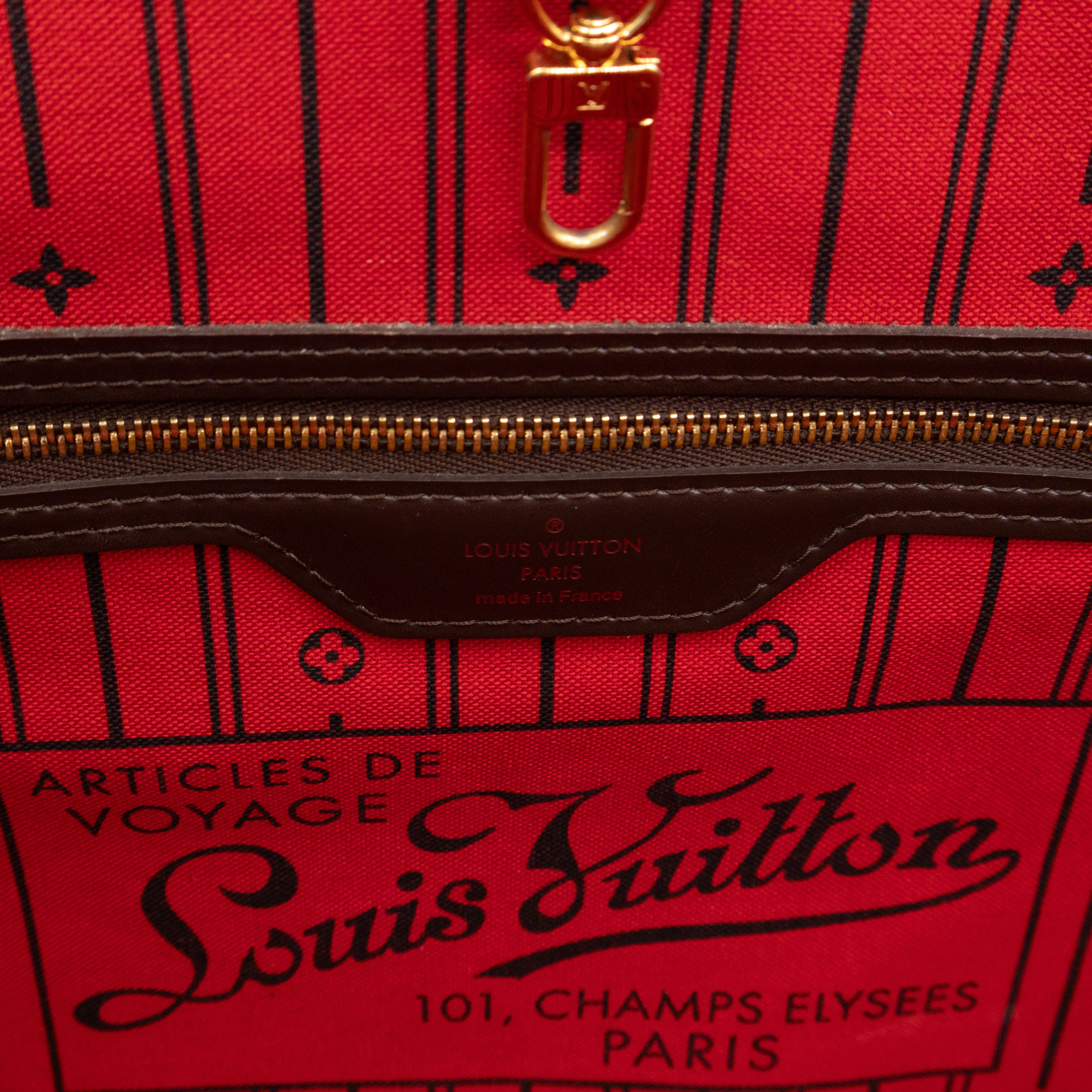 Neverfull GM Damier Ebene