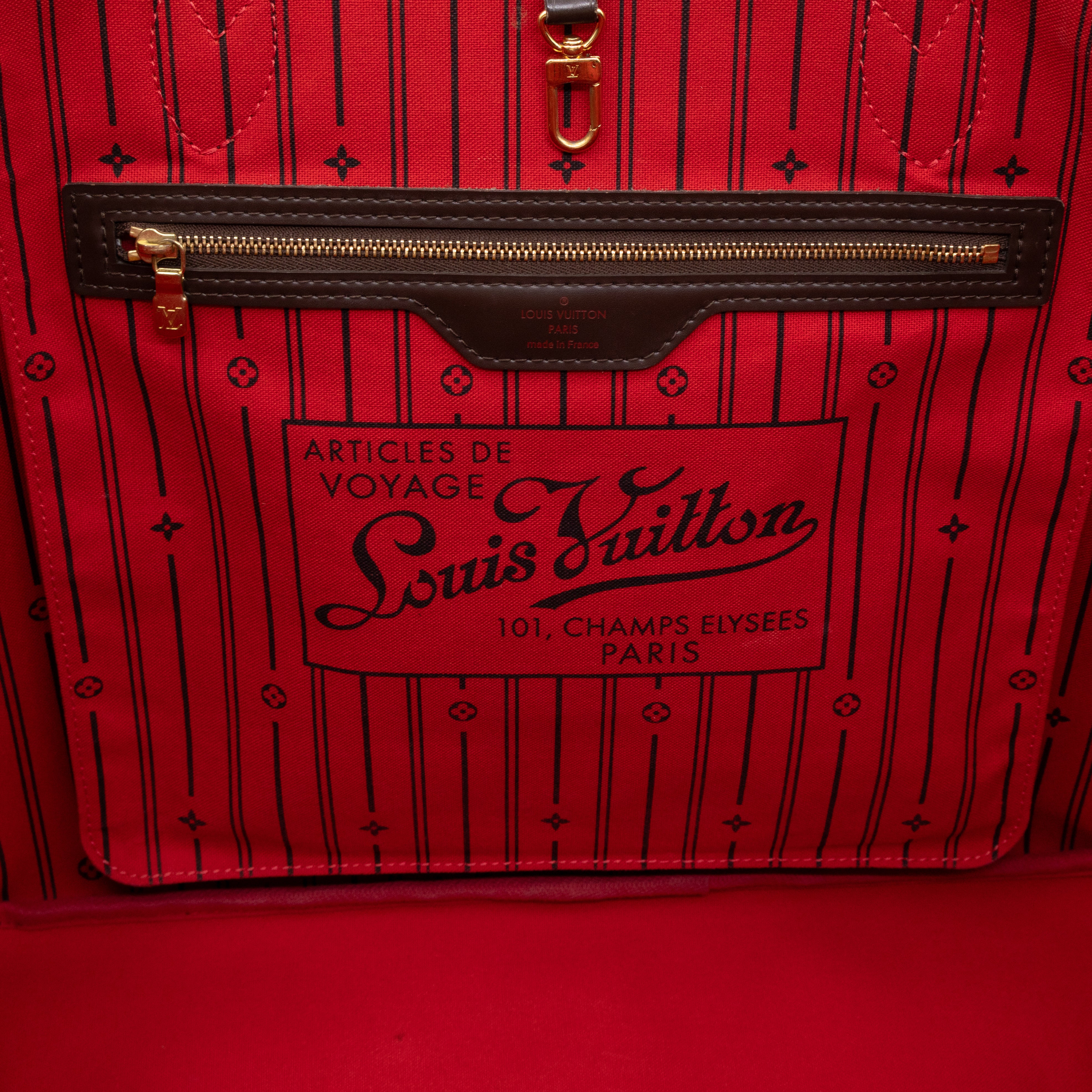 Neverfull GM Damier Ebene