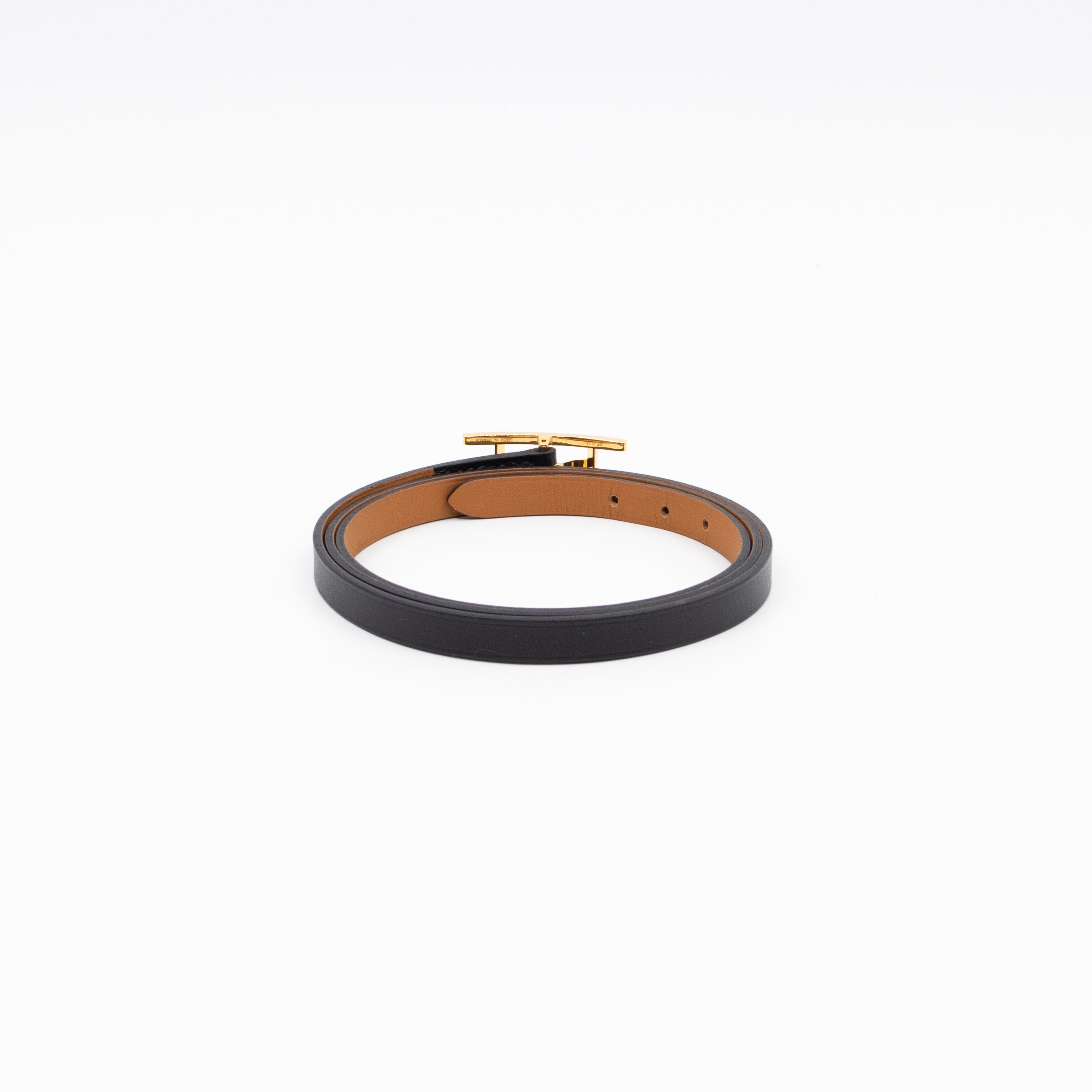 Hapi Triple Tour Bracelet Black Leather